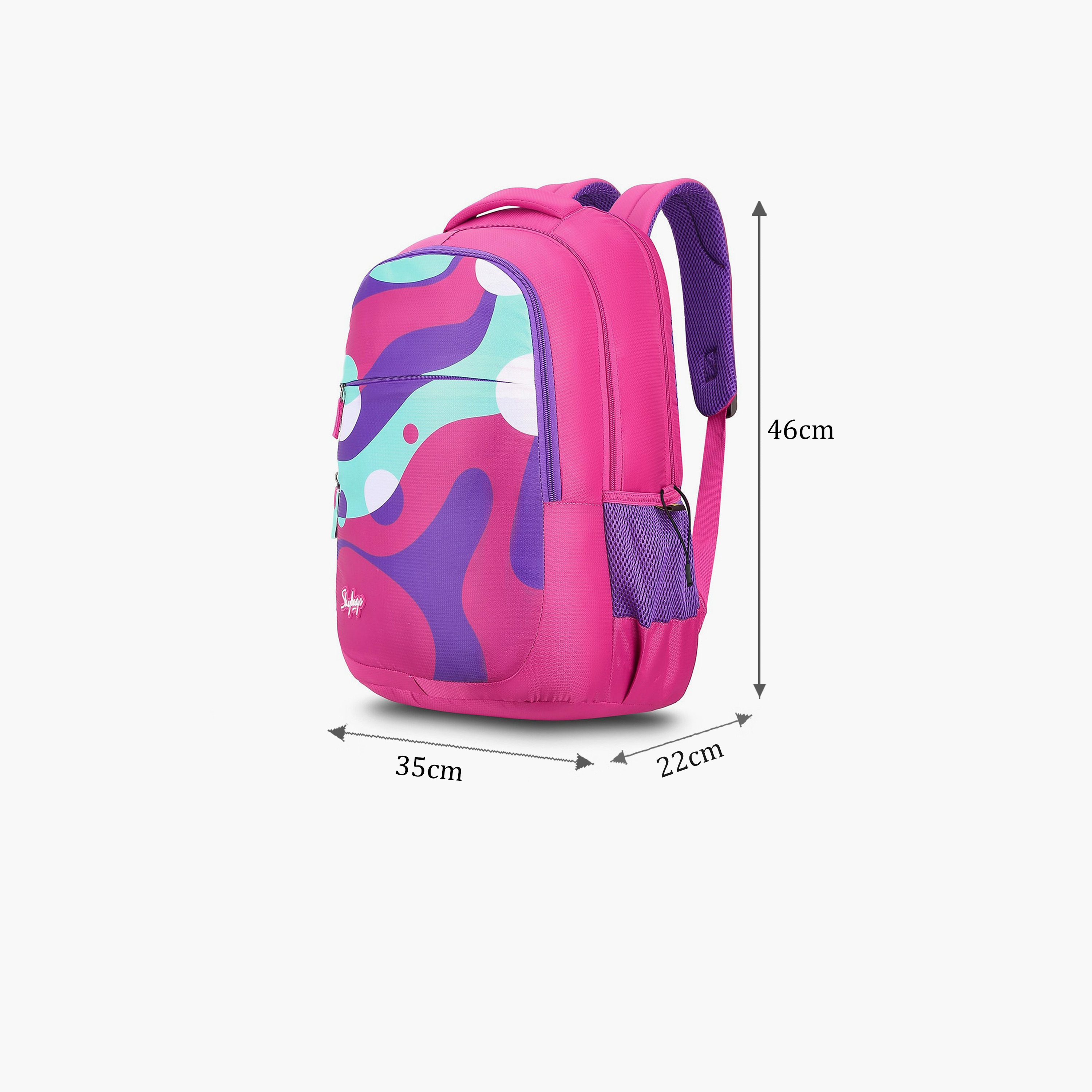 Skybags 32 L Backpack, Polyester, Adjustable Shoulder Straps | Troop-01-travel-luggagesandbags-backpacks-image-2