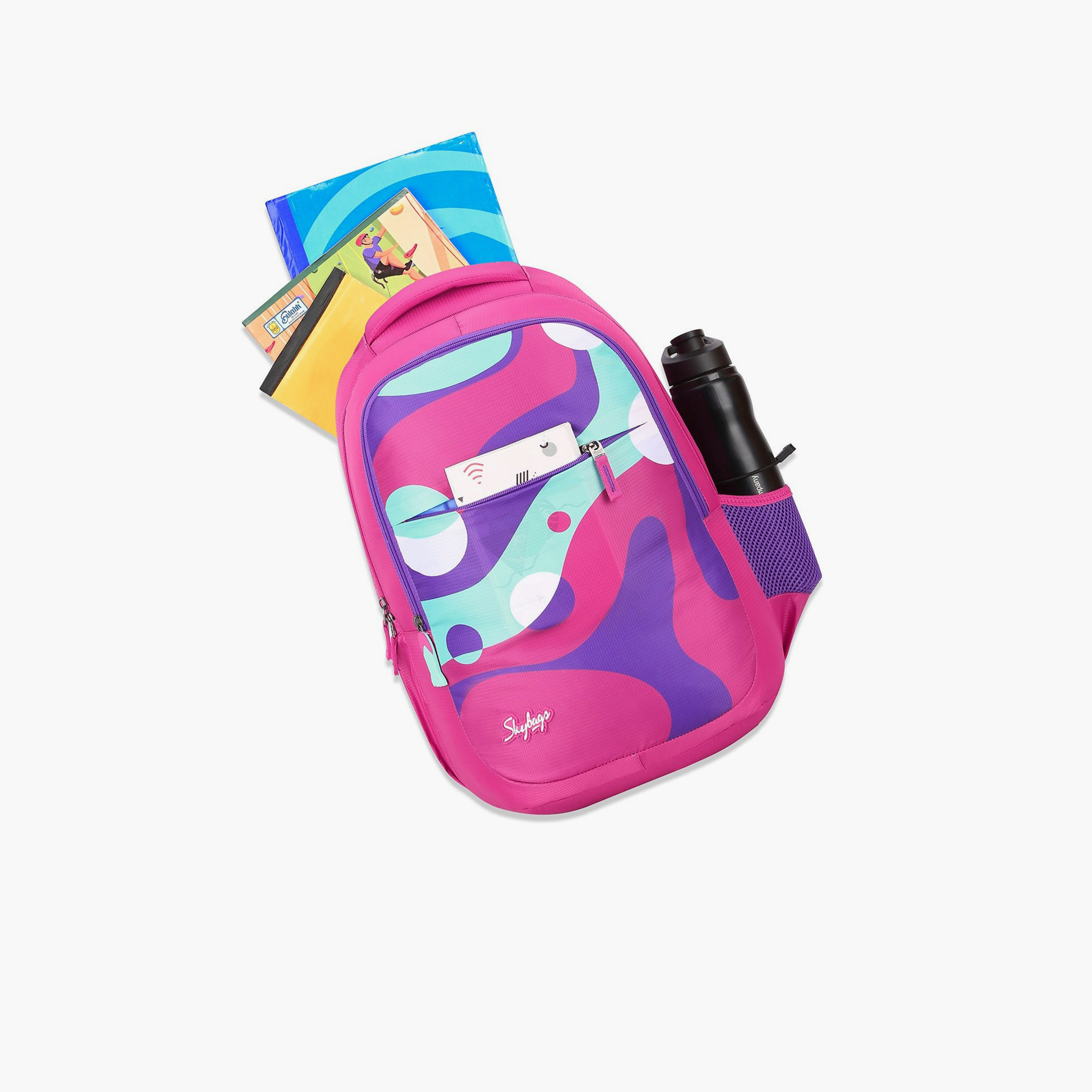 Skybags 32 L Backpack, Polyester, Adjustable Shoulder Straps | Troop-01-travel-luggagesandbags-backpacks-image-8