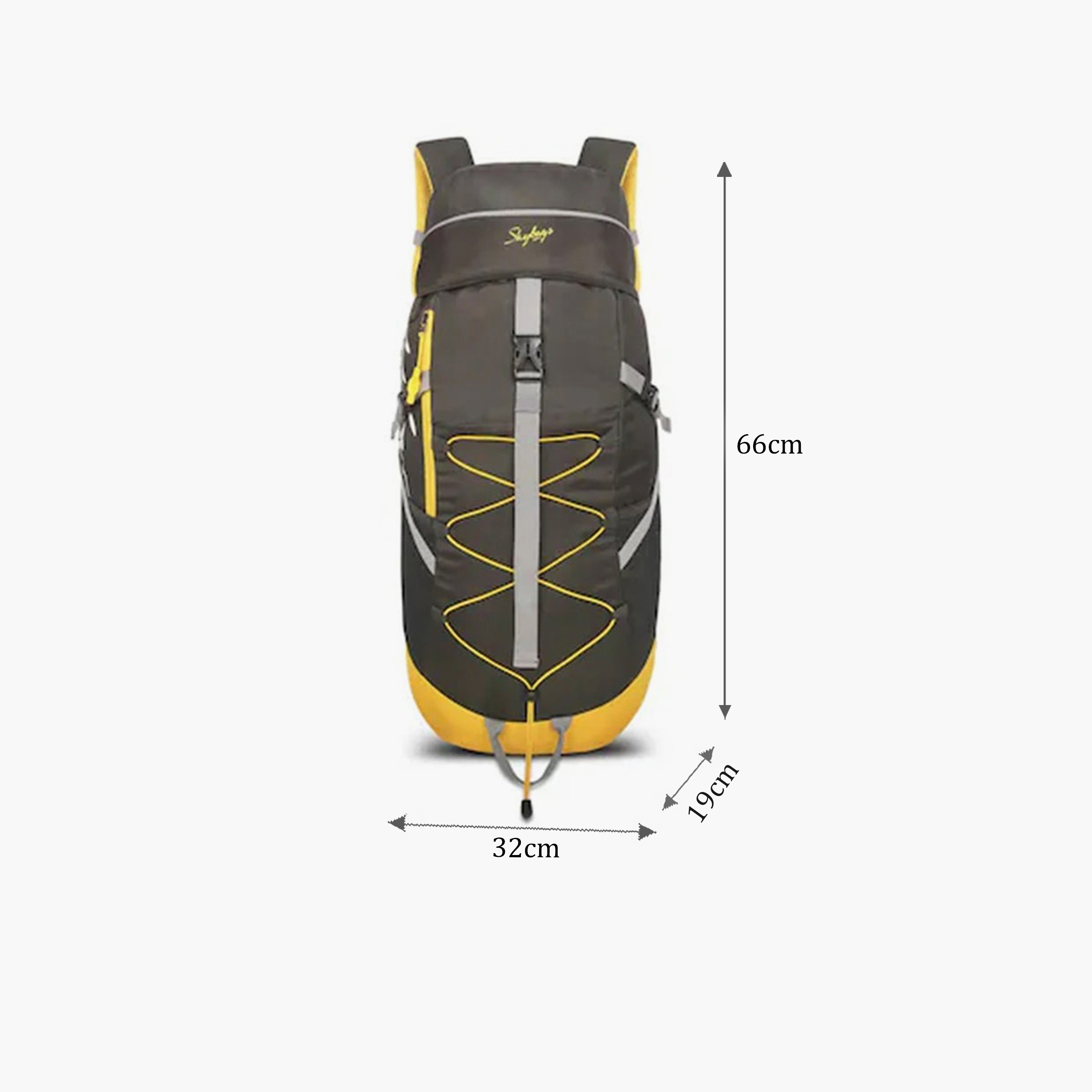 Skybags 45 L Travel Bag, Polyester, Adjustable Shoulder Straps | Vertex-1-travel-luggagesandbags-backpacks-image-2
