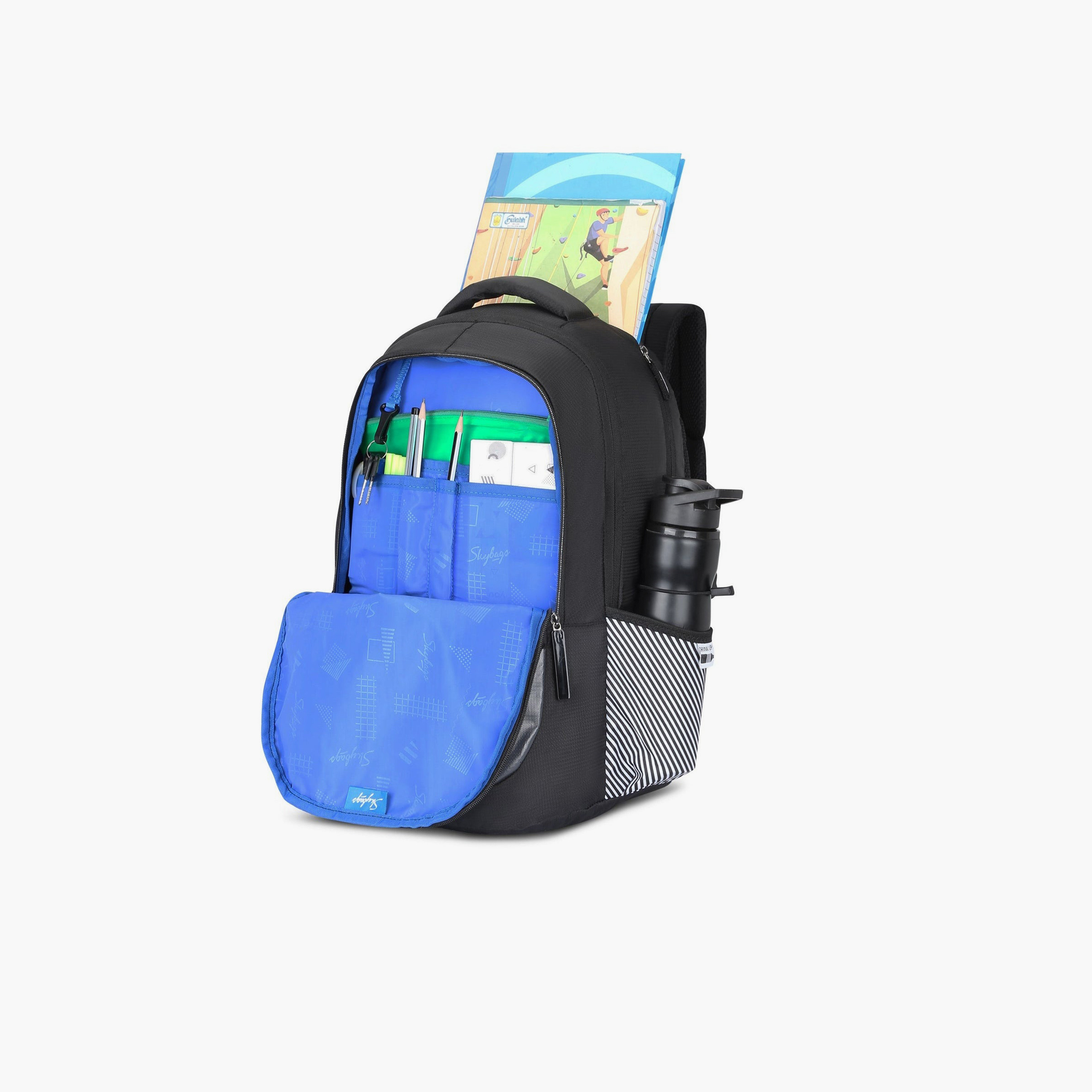 Skybags 32 L Backpack, Polyester, Adjustable Shoulder Straps | KLAN-03-travel-luggagesandbags-backpacks-image-6