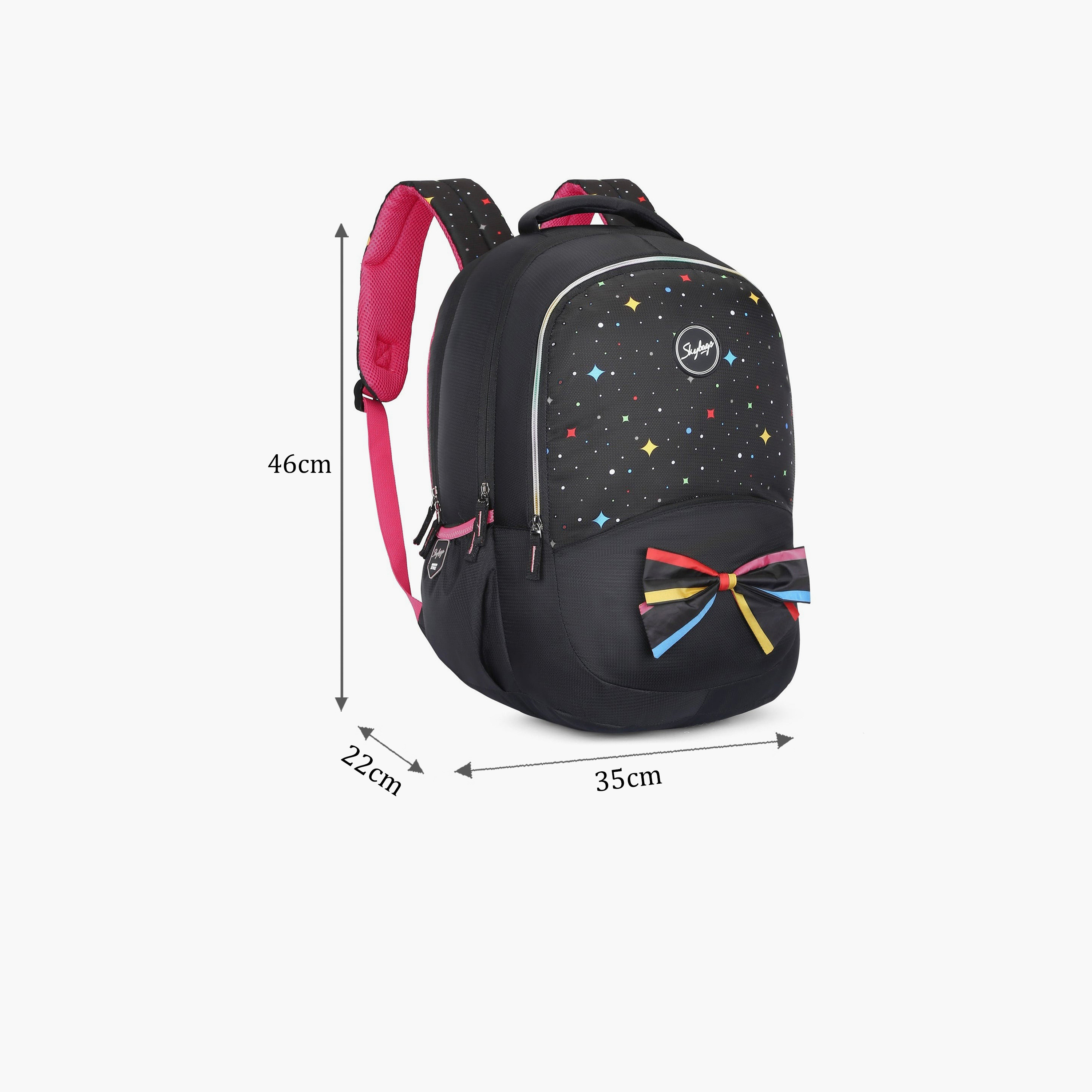 Skybags 32 L Backpack, Polyester, Adjustable Shoulder Straps | KLAN-08-travel-luggagesandbags-backpacks-image-2