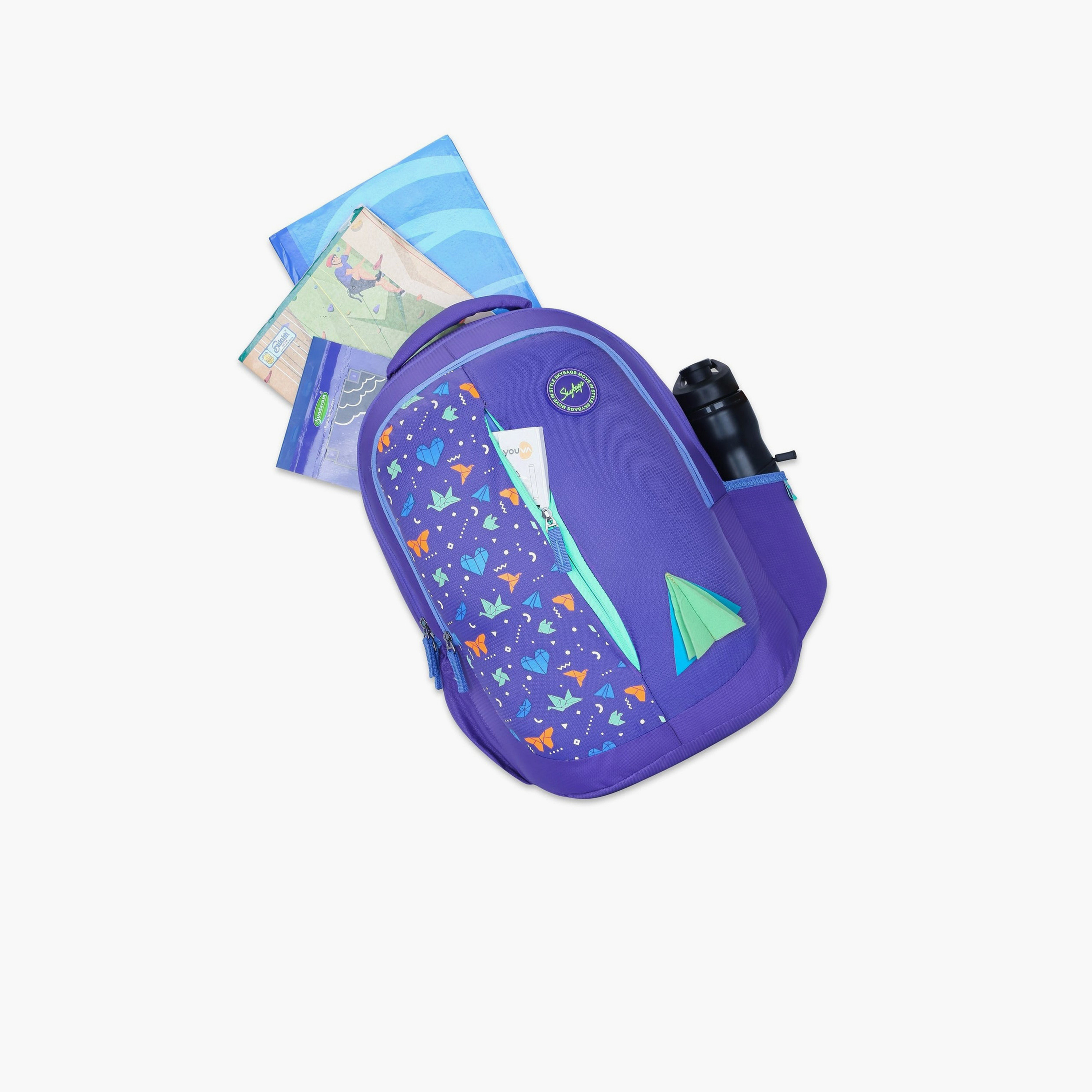 Skybags 32 L Backpack, Polyester, Adjustable Shoulder Straps | KLAN-09-travel-luggagesandbags-backpacks-image-6