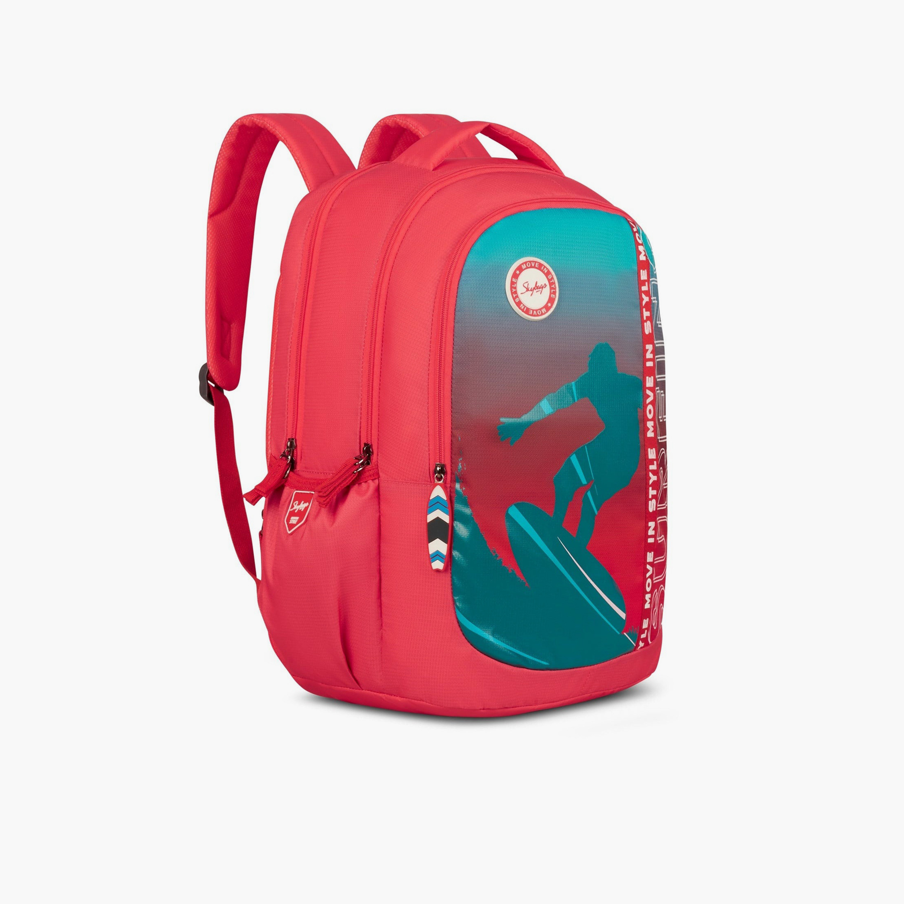 Skybags 32 L Backpack, Polyester, Adjustable Shoulder Straps | KLANPLUS-04-travel-luggagesandbags-backpacks-image-7
