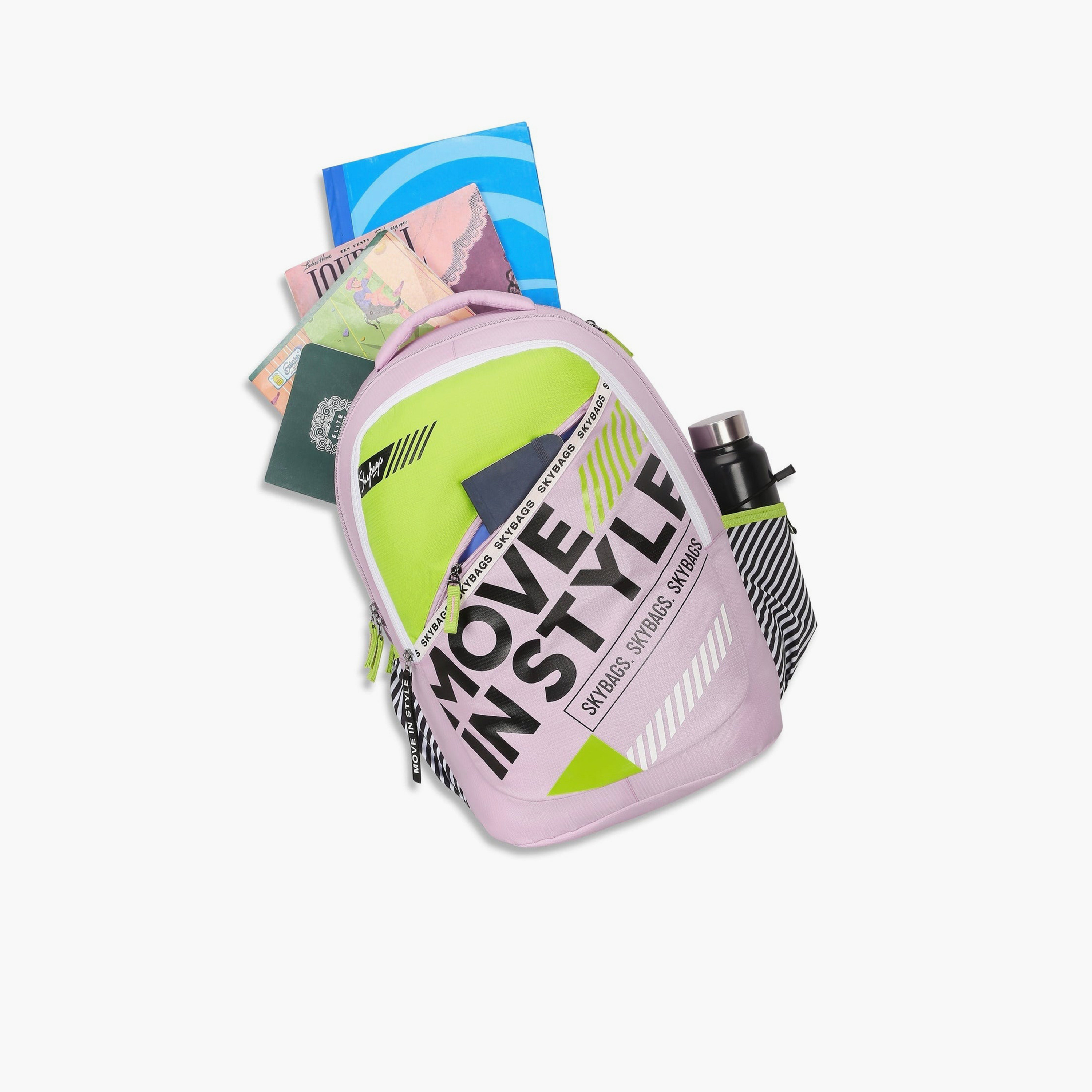 Skybags 32 L Backpack, Polyester, Adjustable Shoulder Straps | KLANPLUS-06-travel-luggagesandbags-backpacks-image-6