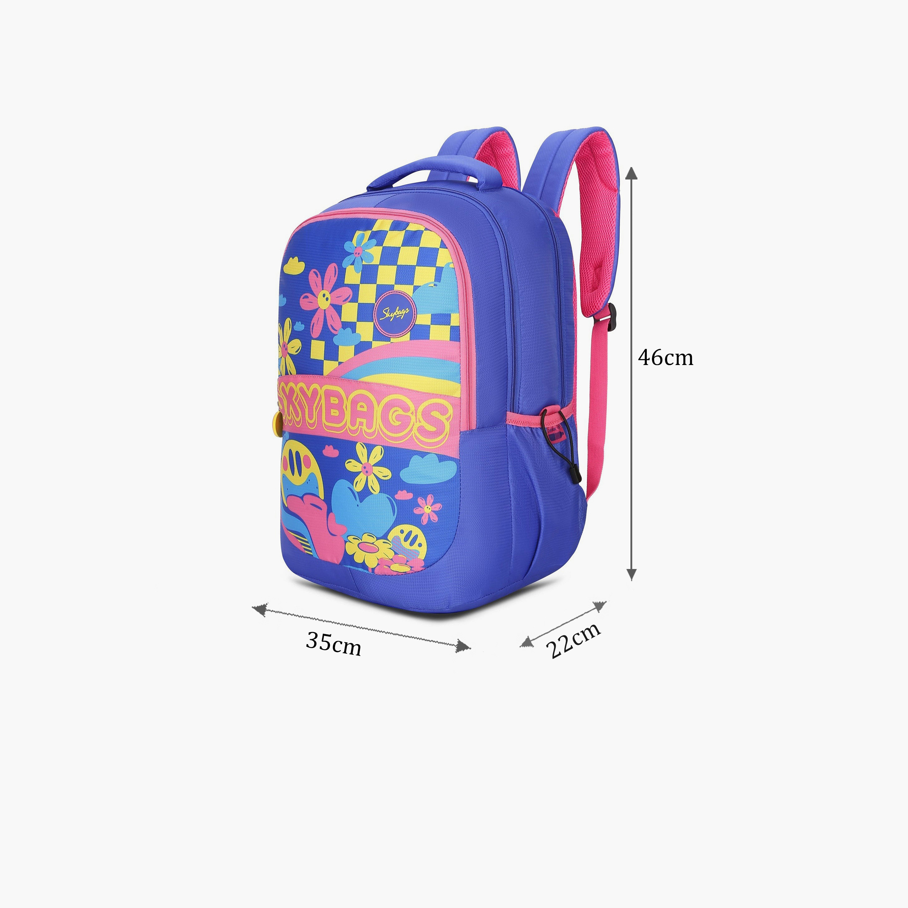 Skybags 32 L Backpack, Polyester, Adjustable Shoulder Straps | KLANPLUS-08-travel-luggagesandbags-backpacks-image-2