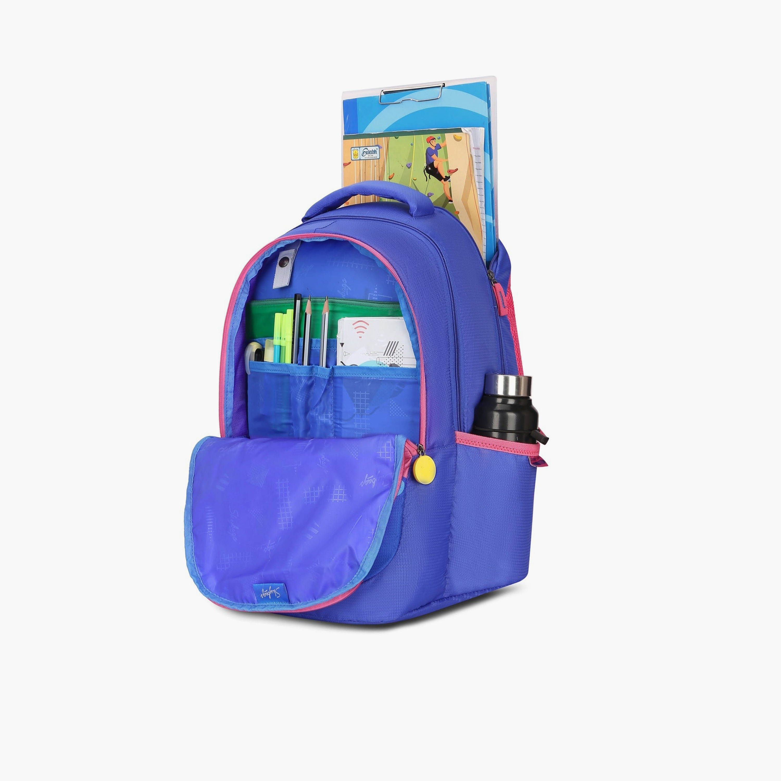 Skybags 32 L Backpack, Polyester, Adjustable Shoulder Straps | KLANPLUS-08-travel-luggagesandbags-backpacks-image-7