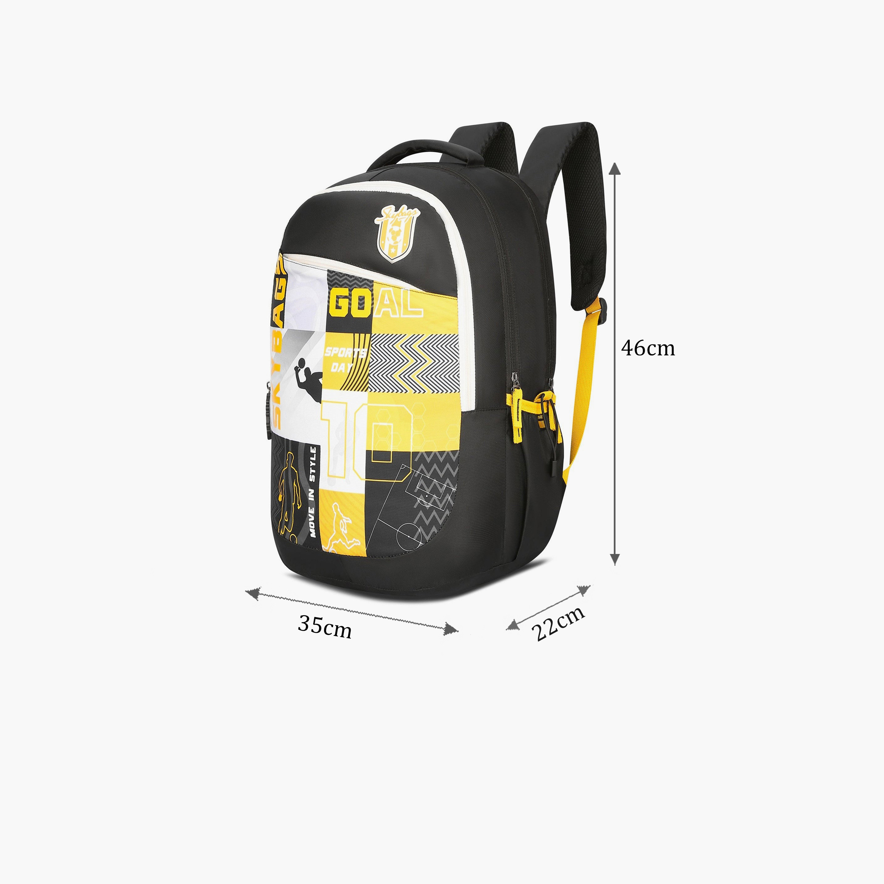 Skybags 32 L Backpack, Polyester, Adjustable Shoulder Straps | KLANPRO-01-travel-luggagesandbags-backpacks-image-2
