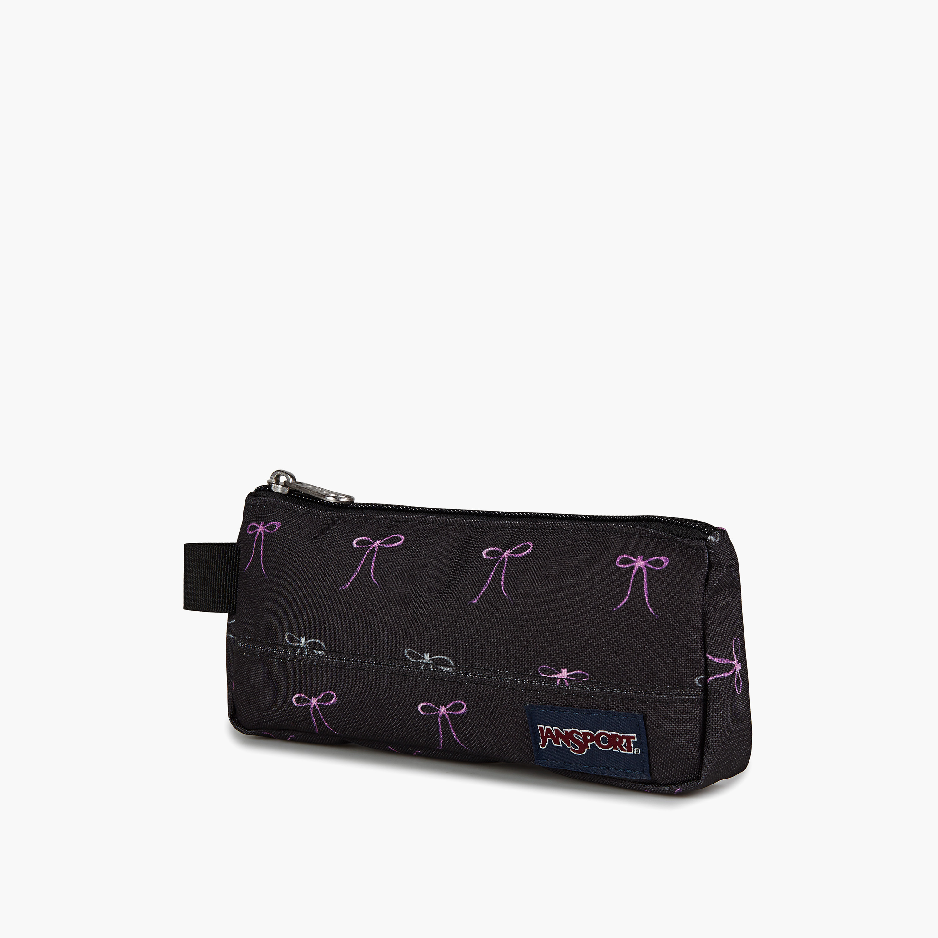 Jansport Bow Print Pencil Pouch with Zip Closure-school-stationery-pencilcases-image-5