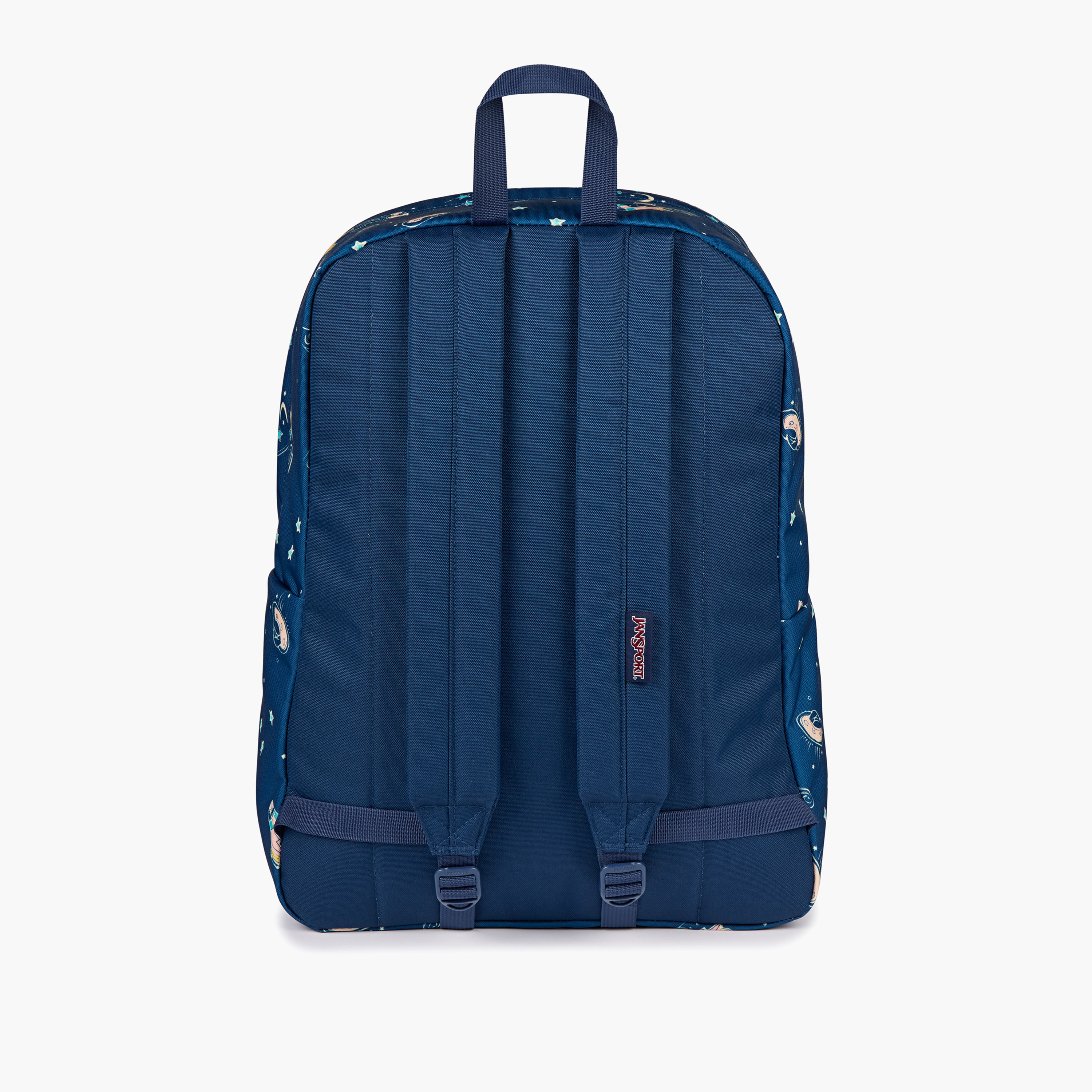 Jansport Space Print Backpack with Adjustable Straps and Zip Closure - 14x32x42 cms-school-bagsandbackpacks-backpacks-image-4
