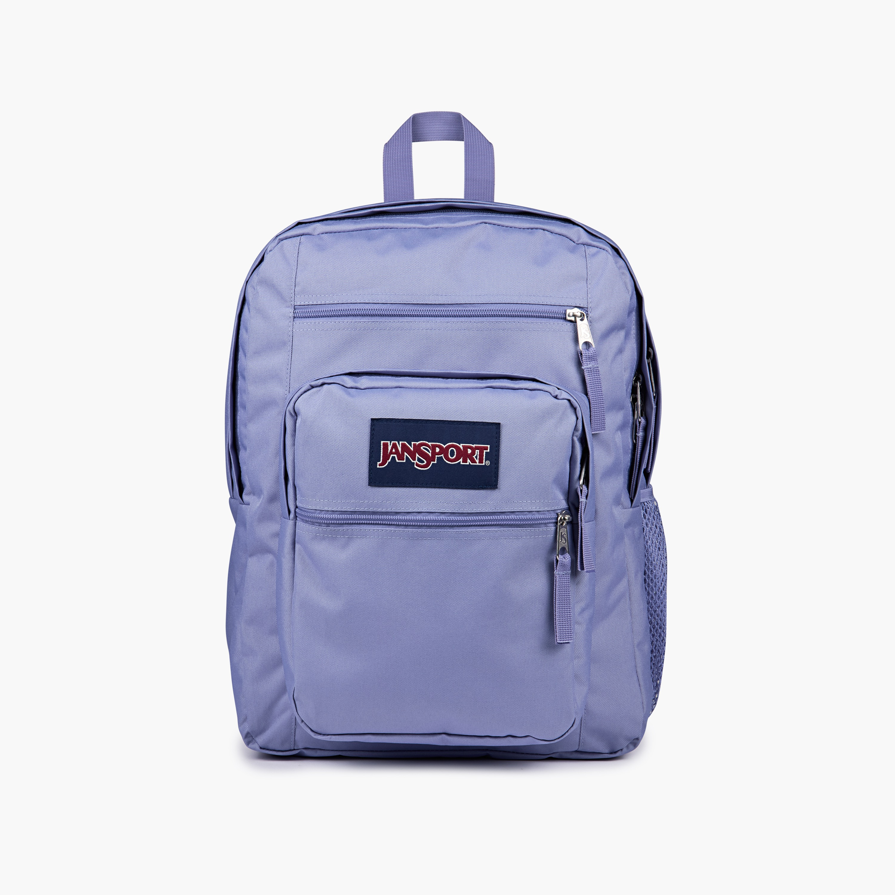 شنطة ظهر سادة بحمّالات قابلة للتعديل وسحاب إغلاق من جانسبورت - 19x33x44 سم-school-bagsandbackpacks-backpacks-image-1
