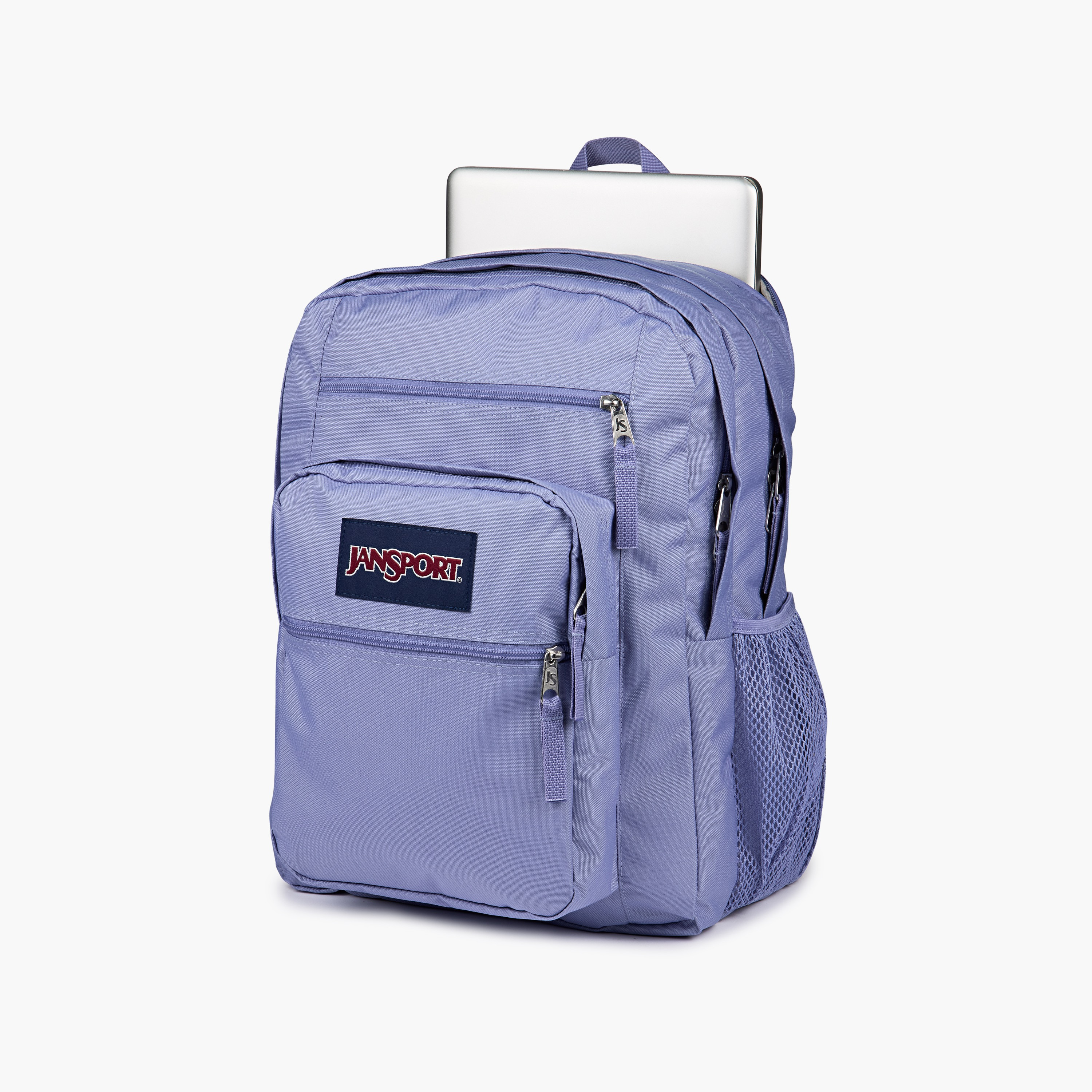 شنطة ظهر سادة بحمّالات قابلة للتعديل وسحاب إغلاق من جانسبورت - 19x33x44 سم-school-bagsandbackpacks-backpacks-image-5