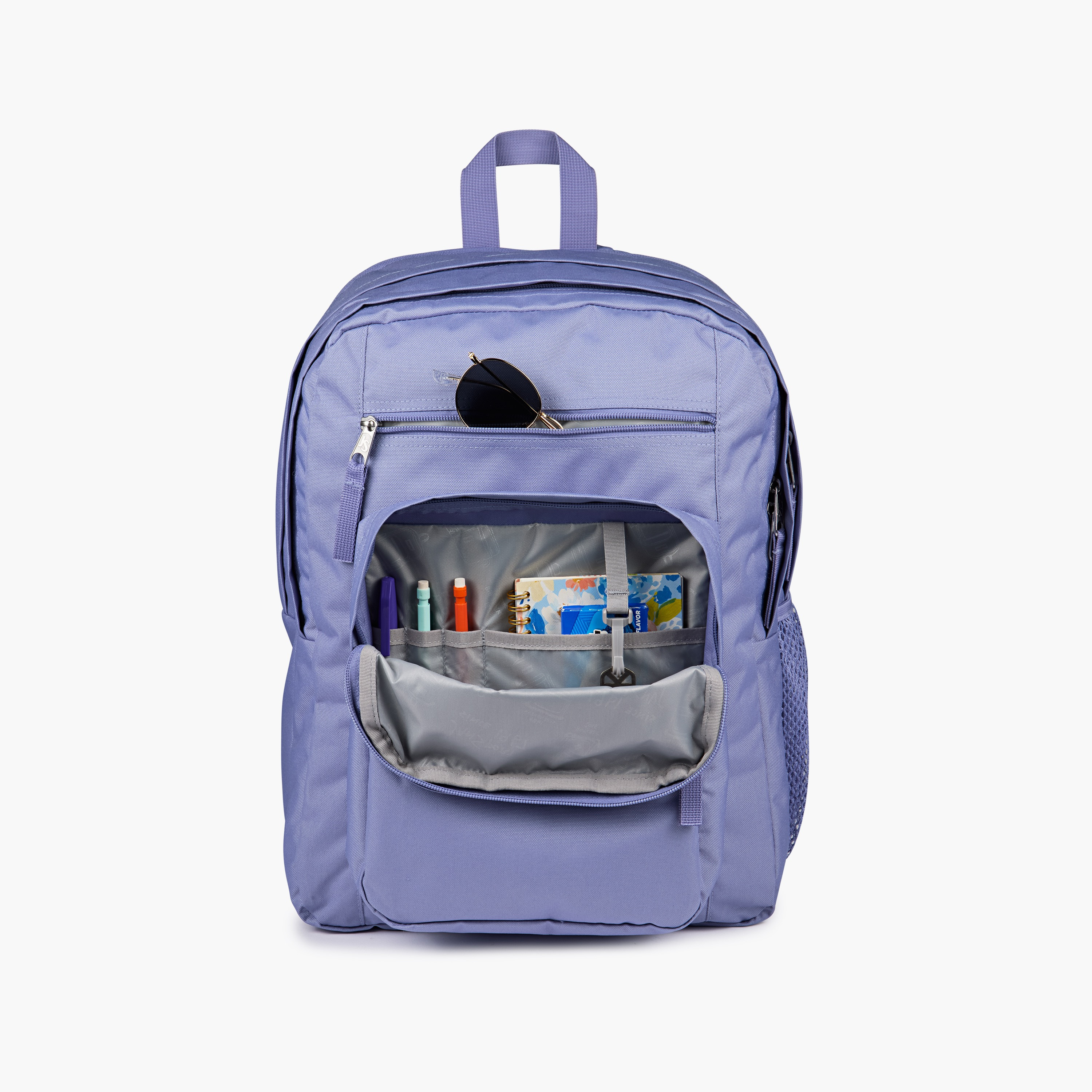 شنطة ظهر سادة بحمّالات قابلة للتعديل وسحاب إغلاق من جانسبورت - 19x33x44 سم-school-bagsandbackpacks-backpacks-image-6