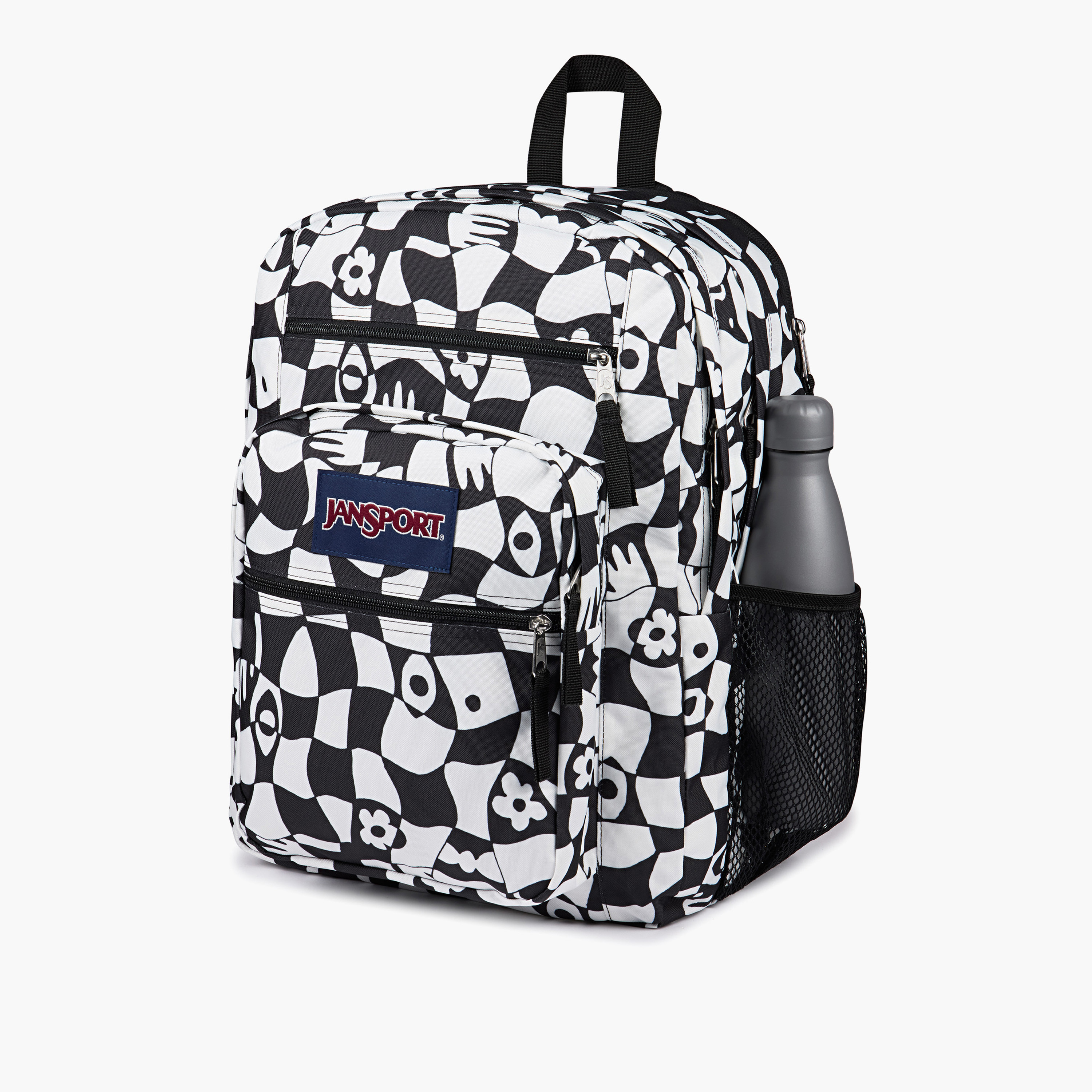 Jansport Printed Backpack with Adjustable Straps and Zip Closure - 19x33x44 cms-school-bagsandbackpacks-backpacks-image-4