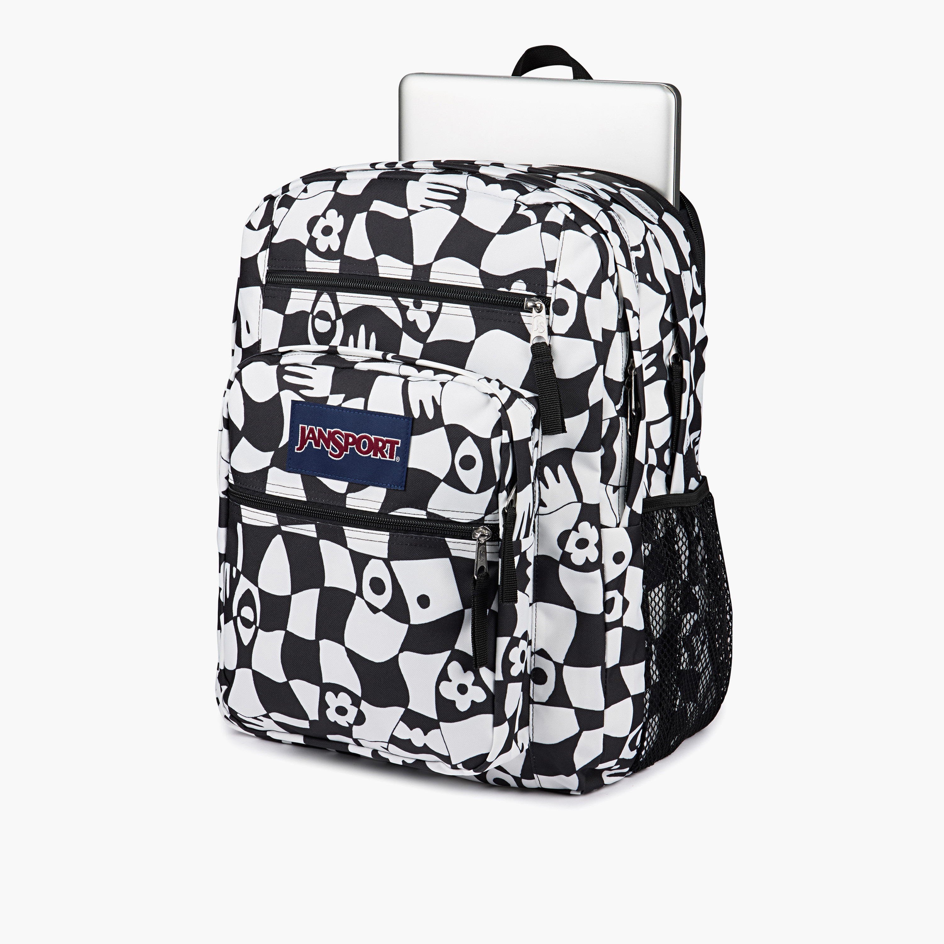 Jansport Printed Backpack with Adjustable Straps and Zip Closure - 19x33x44 cms-school-bagsandbackpacks-backpacks-image-5