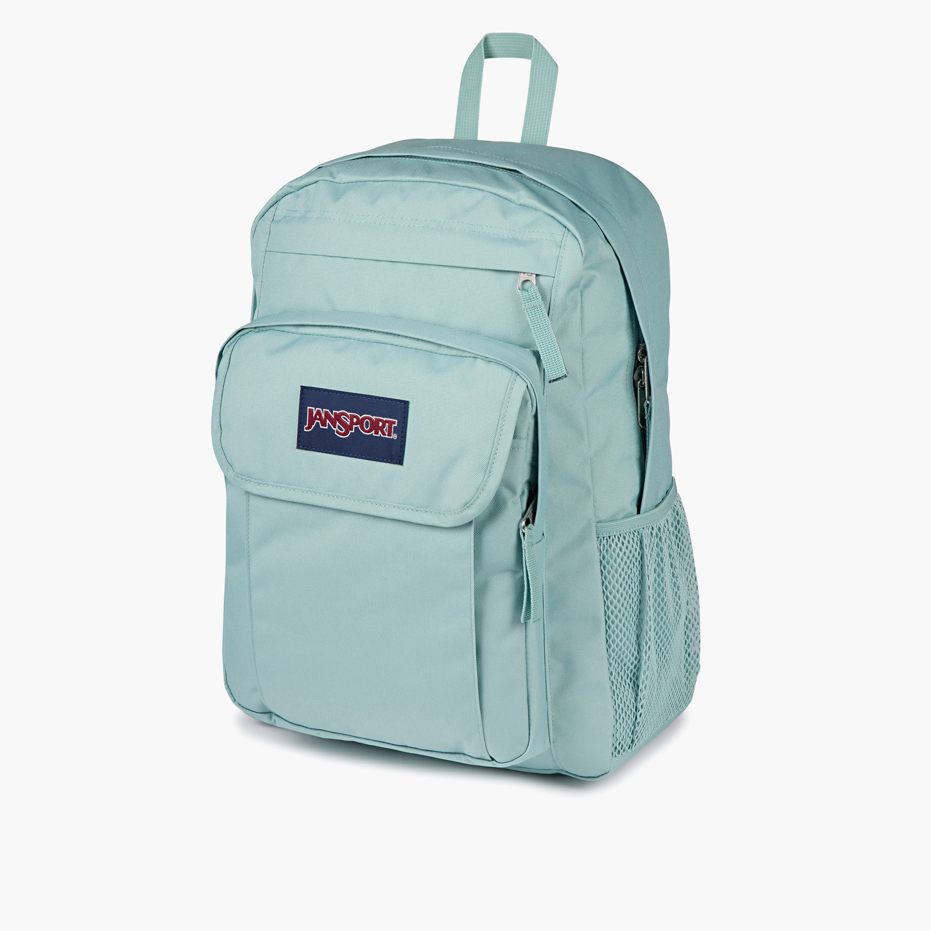 Jansport Solid Backpack with Adjustable Straps and Zip Closure - 14x32x42 cms-school-bagsandbackpacks-backpacks-image-8
