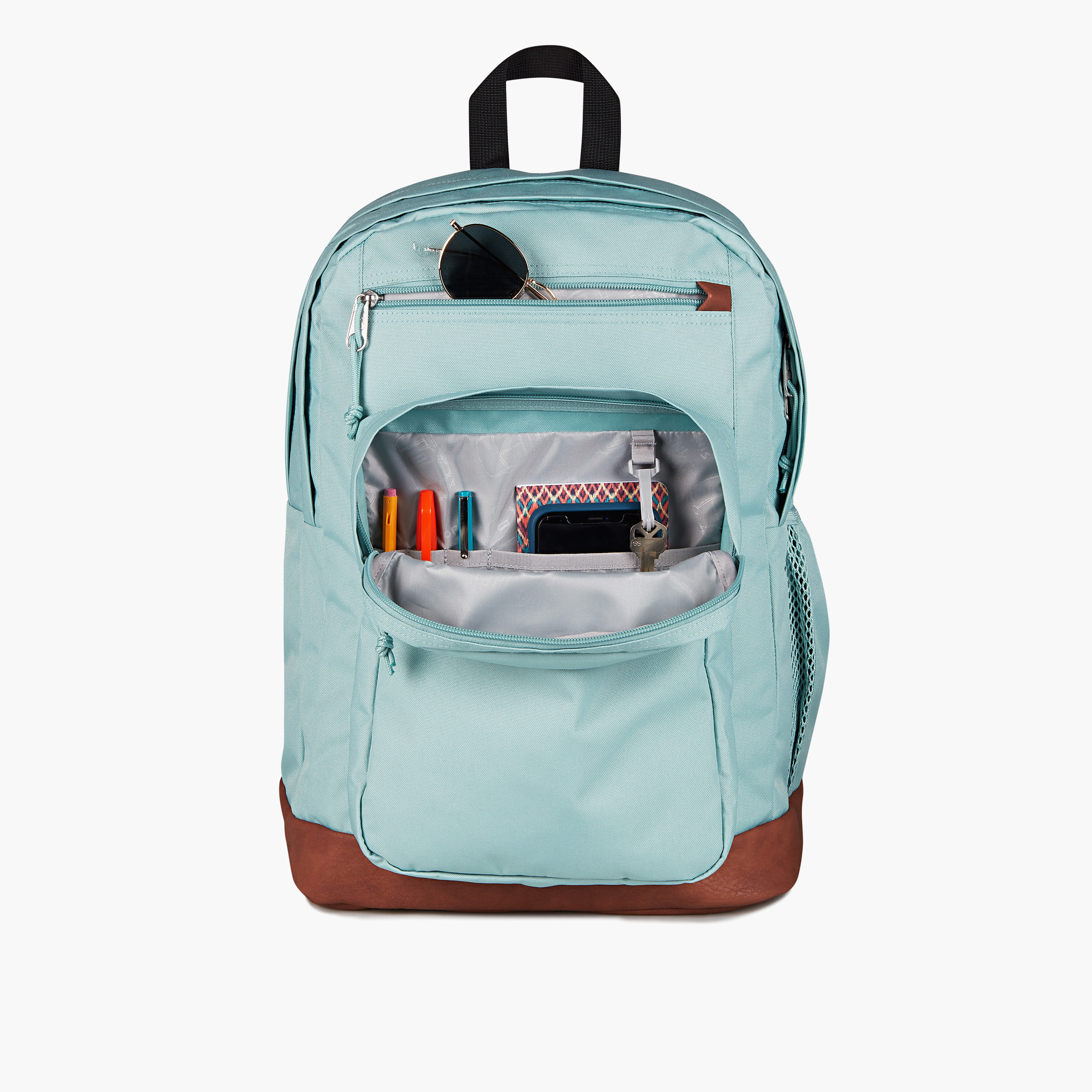 Jansport Solid Backpack with Adjustable Straps and Zip Closure - 21x31x44 cms-school-bagsandbackpacks-backpacks-image-4