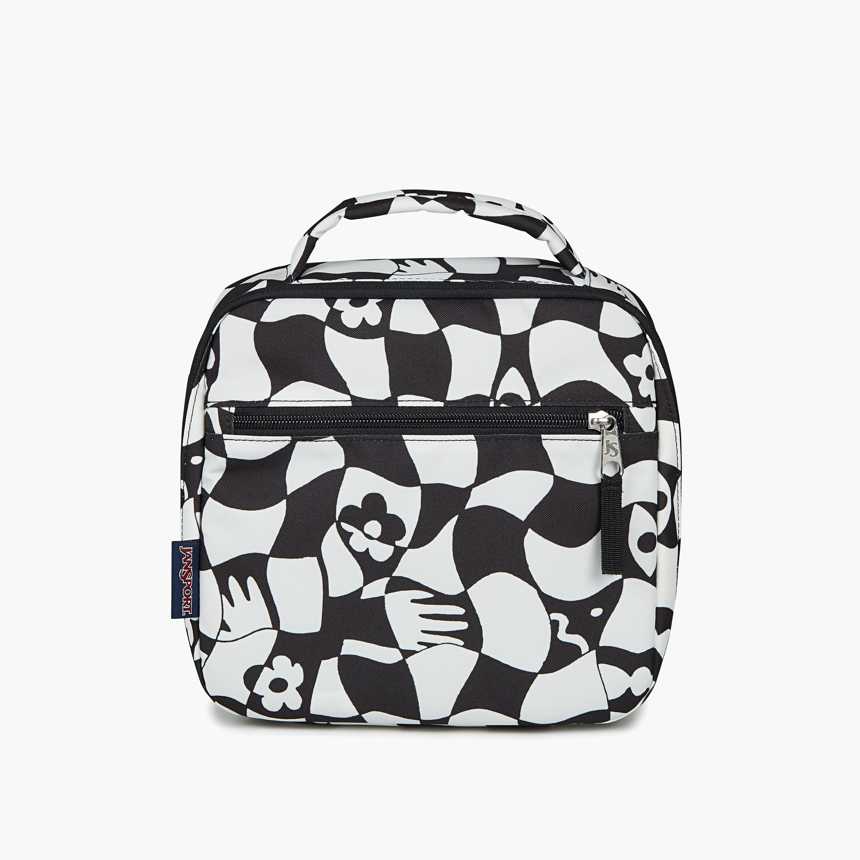 Jansport Printed Lunch Bag with Zip Closure-school-lunchessentials-lunchbags-image-1