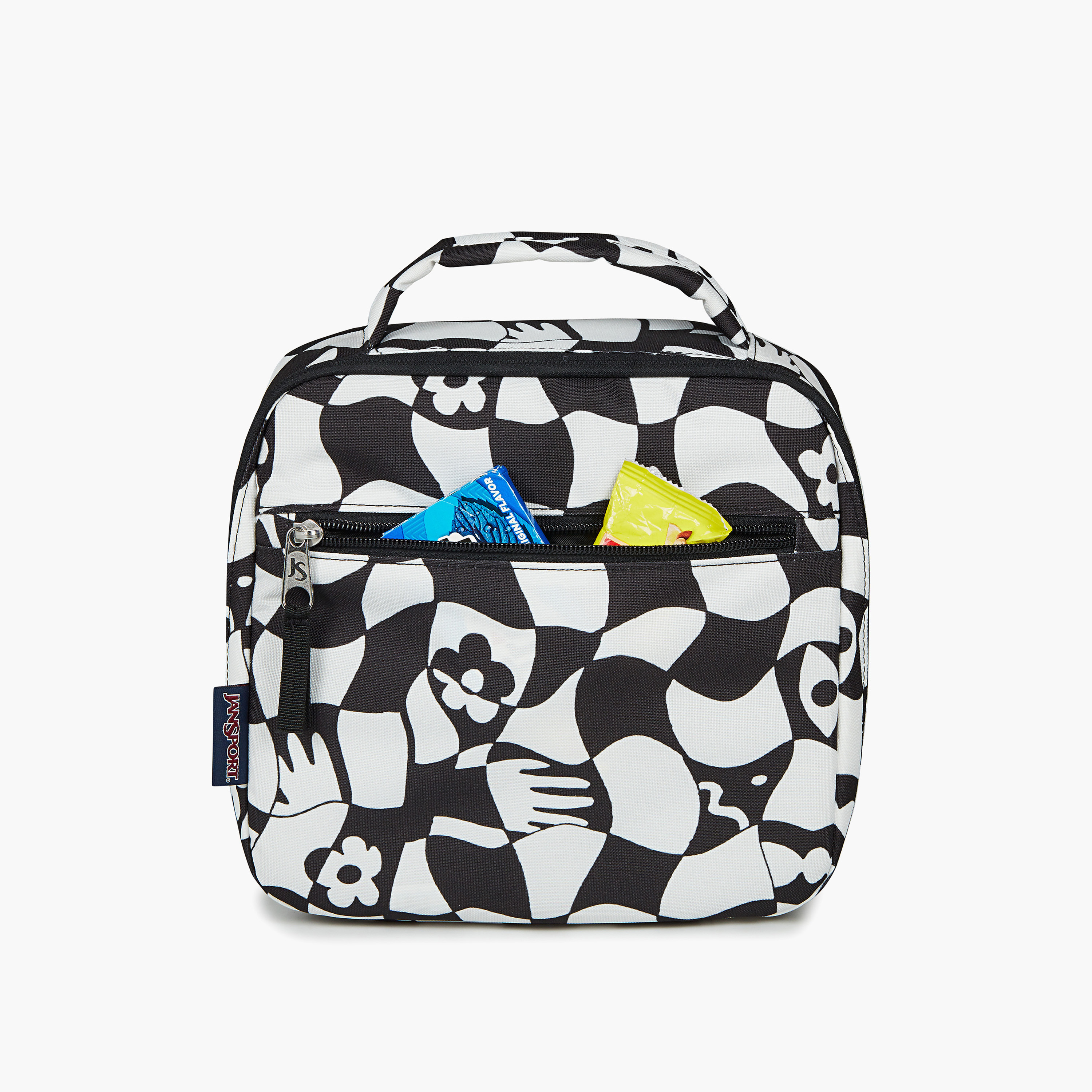 Jansport Printed Lunch Bag with Zip Closure-school-lunchessentials-lunchbags-image-4