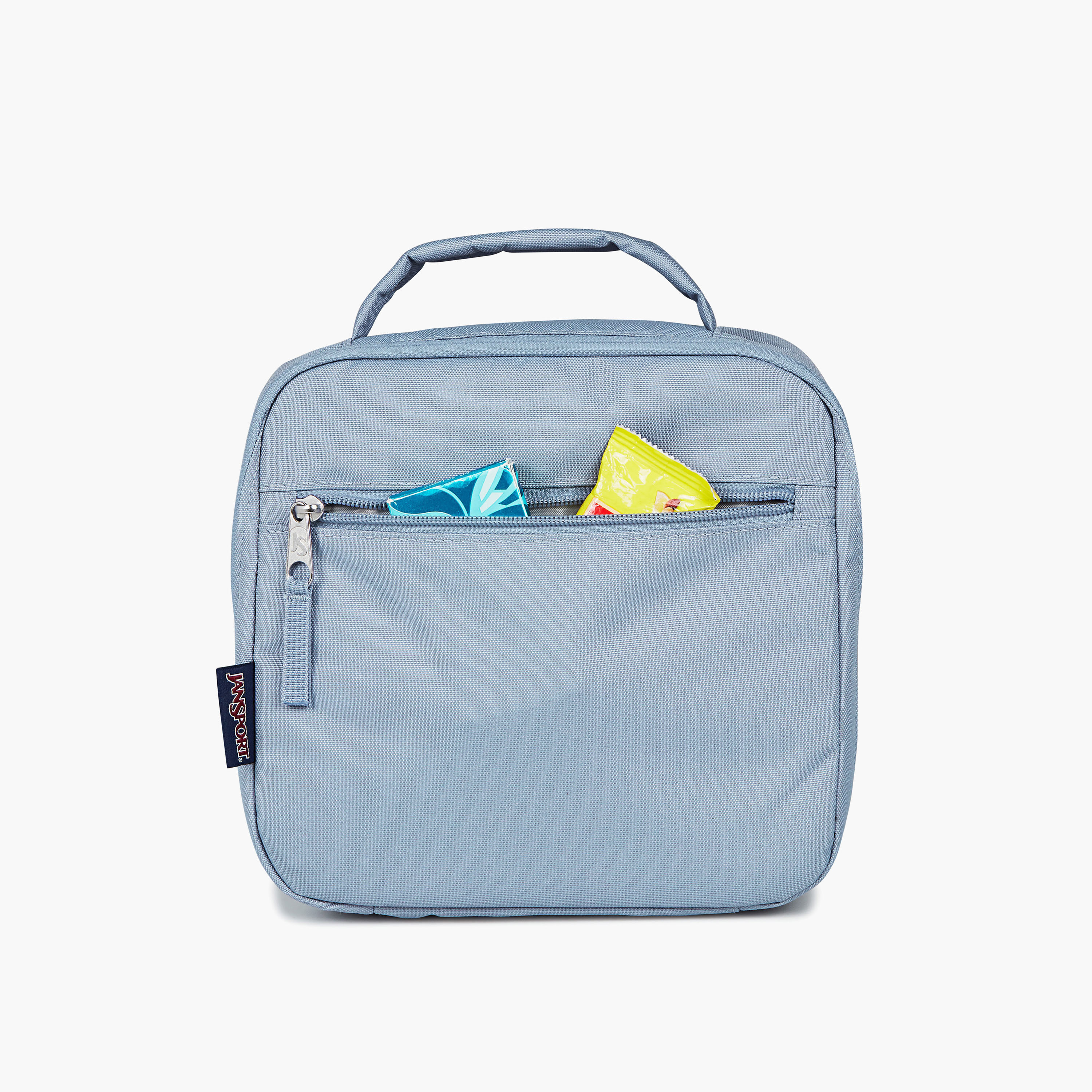 Jansport Solid Insulated Lunch Bag with Handle and Zip Closure-school-lunchessentials-lunchbags-image-4