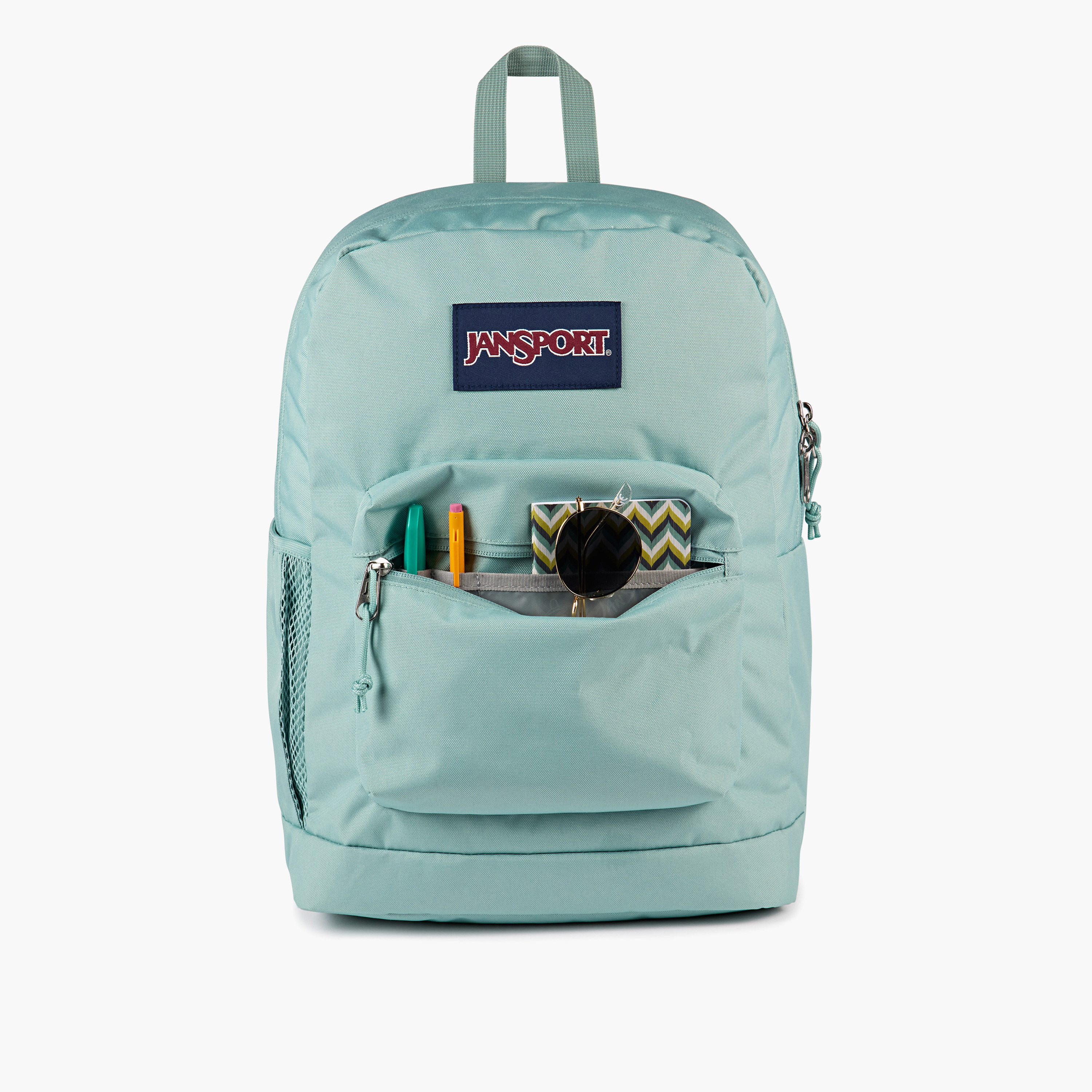 Jansport Solid Backpack with Adjustable Straps and Zip Closure - 15x32x42 cms-school-bagsandbackpacks-backpacks-image-15