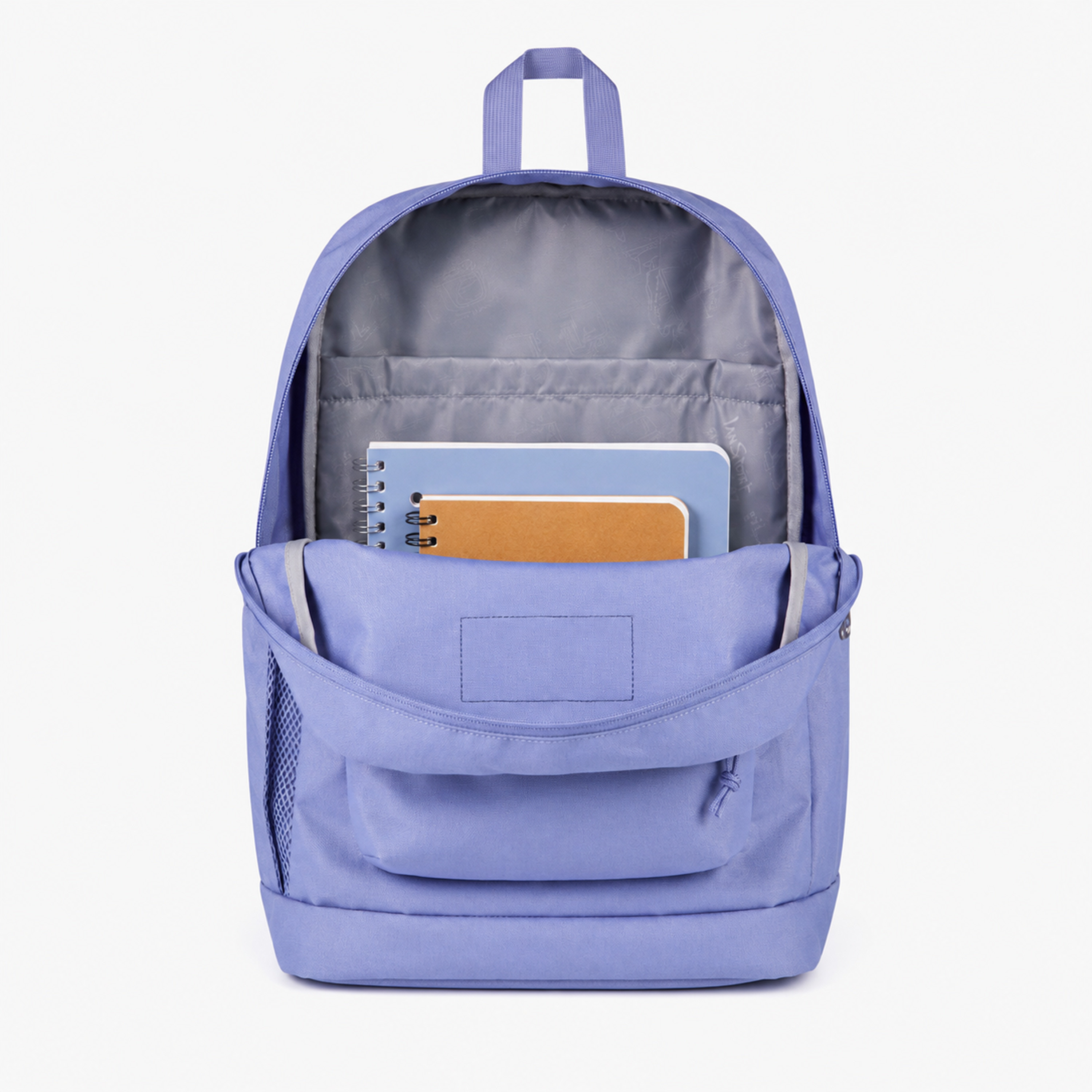 Jansport Solid Backpack with Adjustable Straps and Zip Closure - Lifetime Warranty-school-bagsandbackpacks-backpacks-image-2