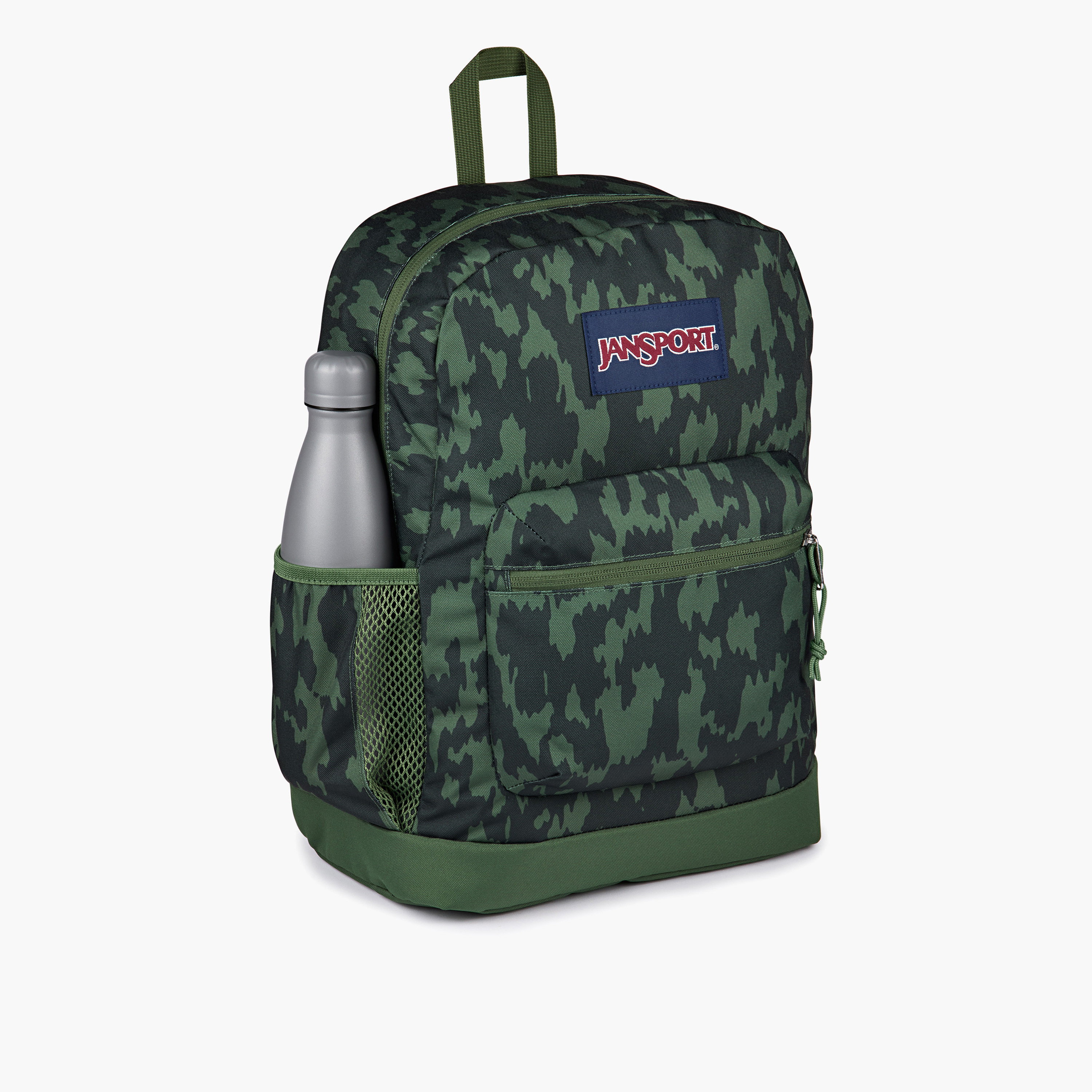شنطة ظهر بطبعات وحمّالات قابلة للتعديل وسحاب إغلاق من جانسبورت - 15x32x42 سم-school-bagsandbackpacks-backpacks-image-4