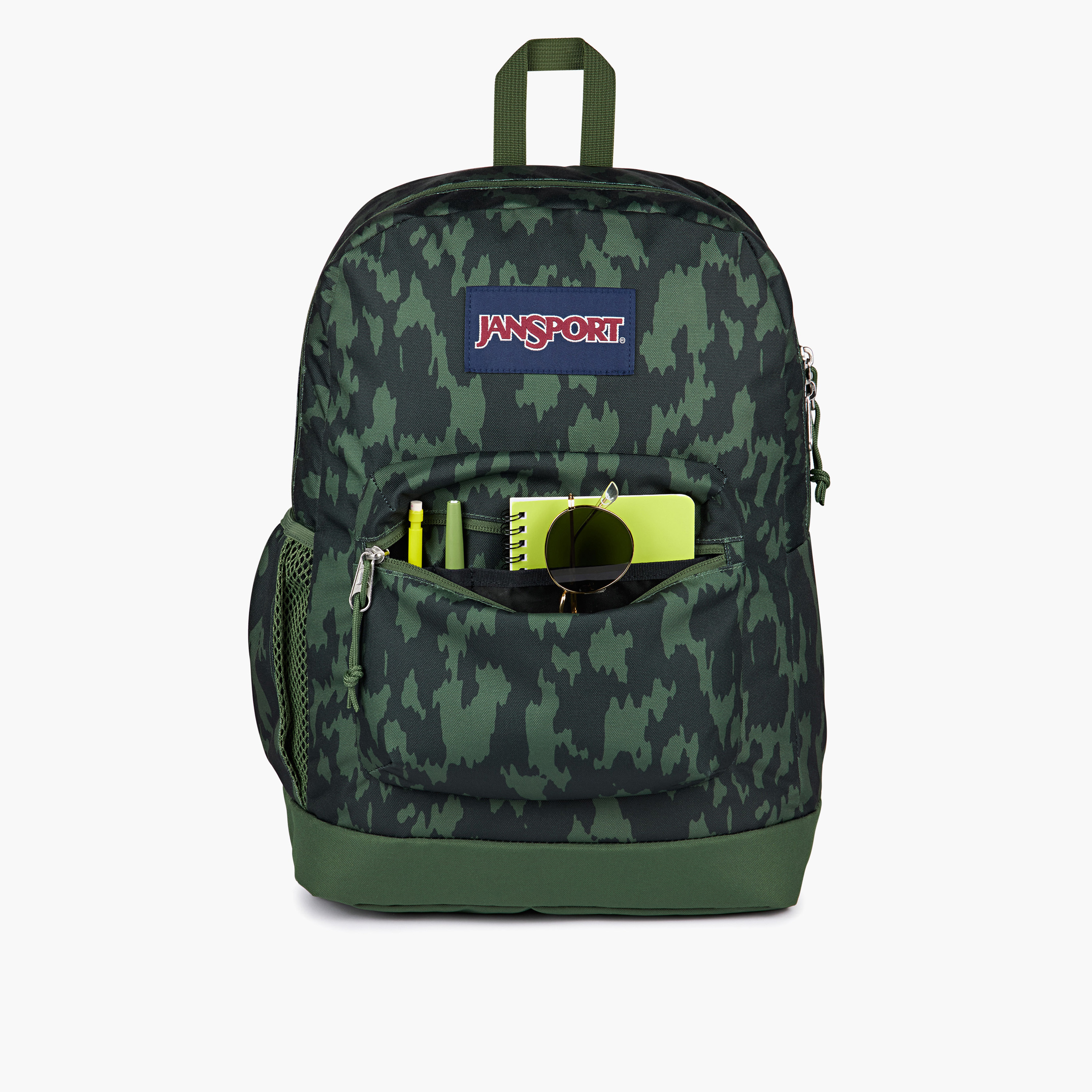 شنطة ظهر بطبعات وحمّالات قابلة للتعديل وسحاب إغلاق من جانسبورت - 15x32x42 سم-school-bagsandbackpacks-backpacks-image-6