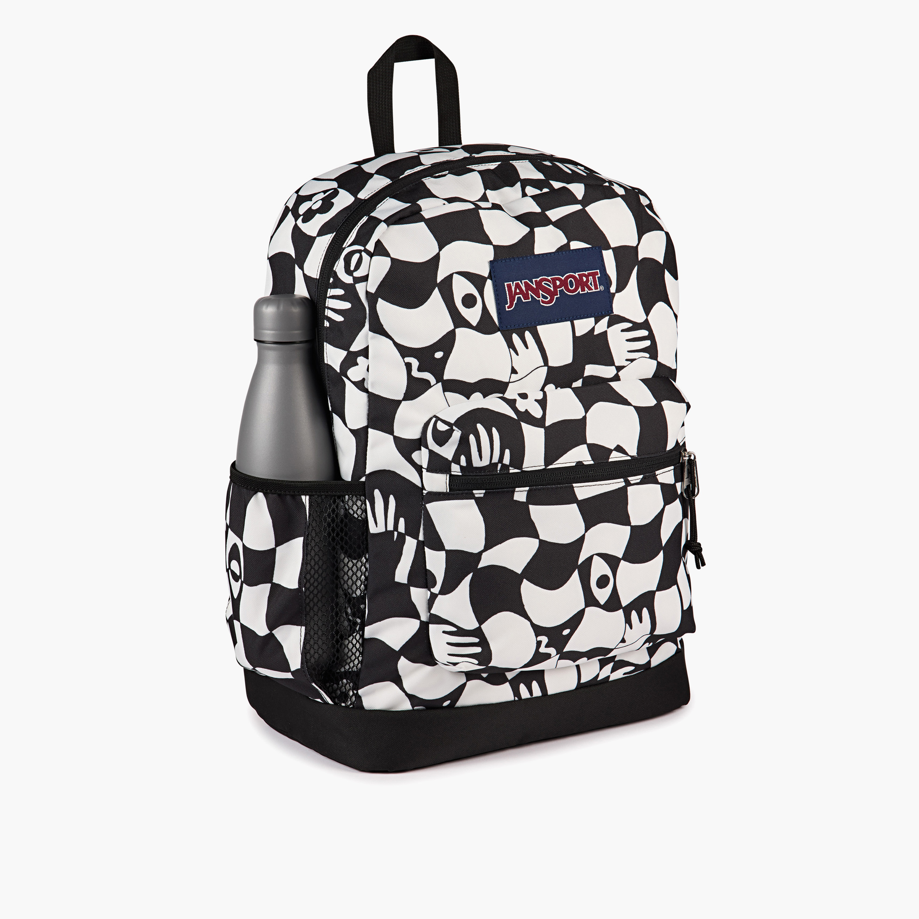 Jansport Printed Backpack with Adjustable Straps and Zip Closure - 15x32x42 cms-school-bagsandbackpacks-backpacks-image-4