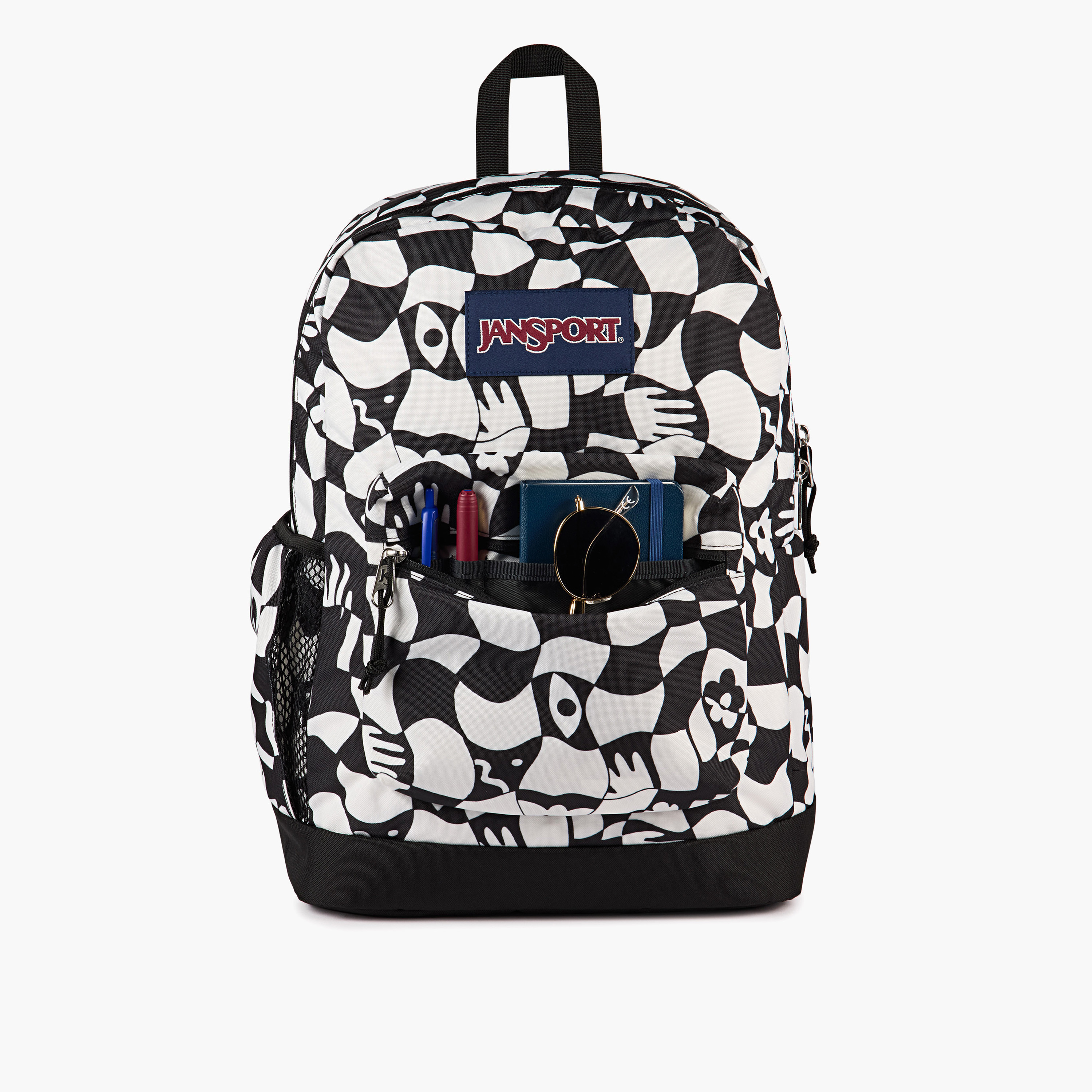 Jansport Printed Backpack with Adjustable Straps and Zip Closure - 15x32x42 cms-school-bagsandbackpacks-backpacks-image-6