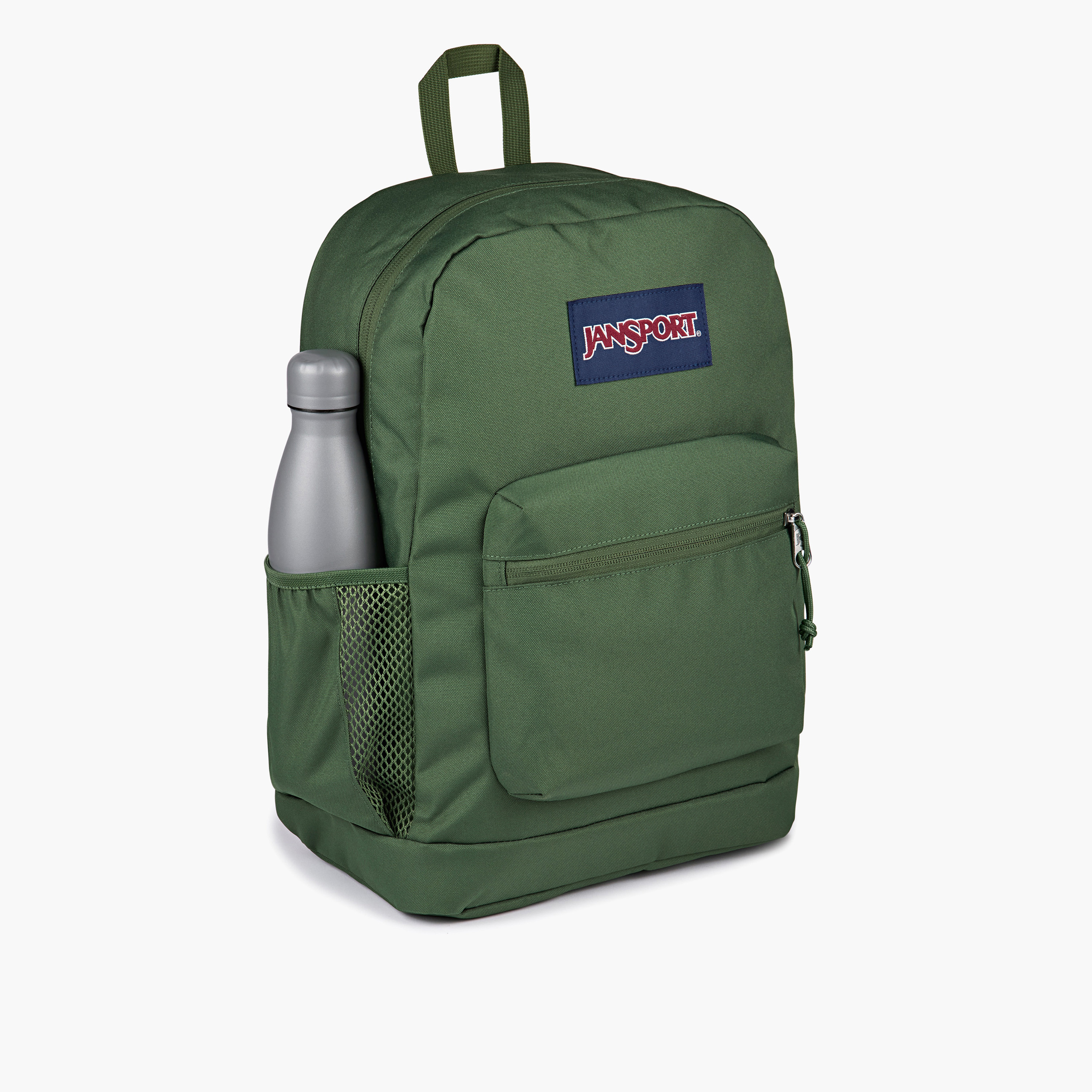 Jansport Solid Backpack with Adjustable Straps and Zip Closure - 15x32x42 cms-school-bagsandbackpacks-backpacks-image-22