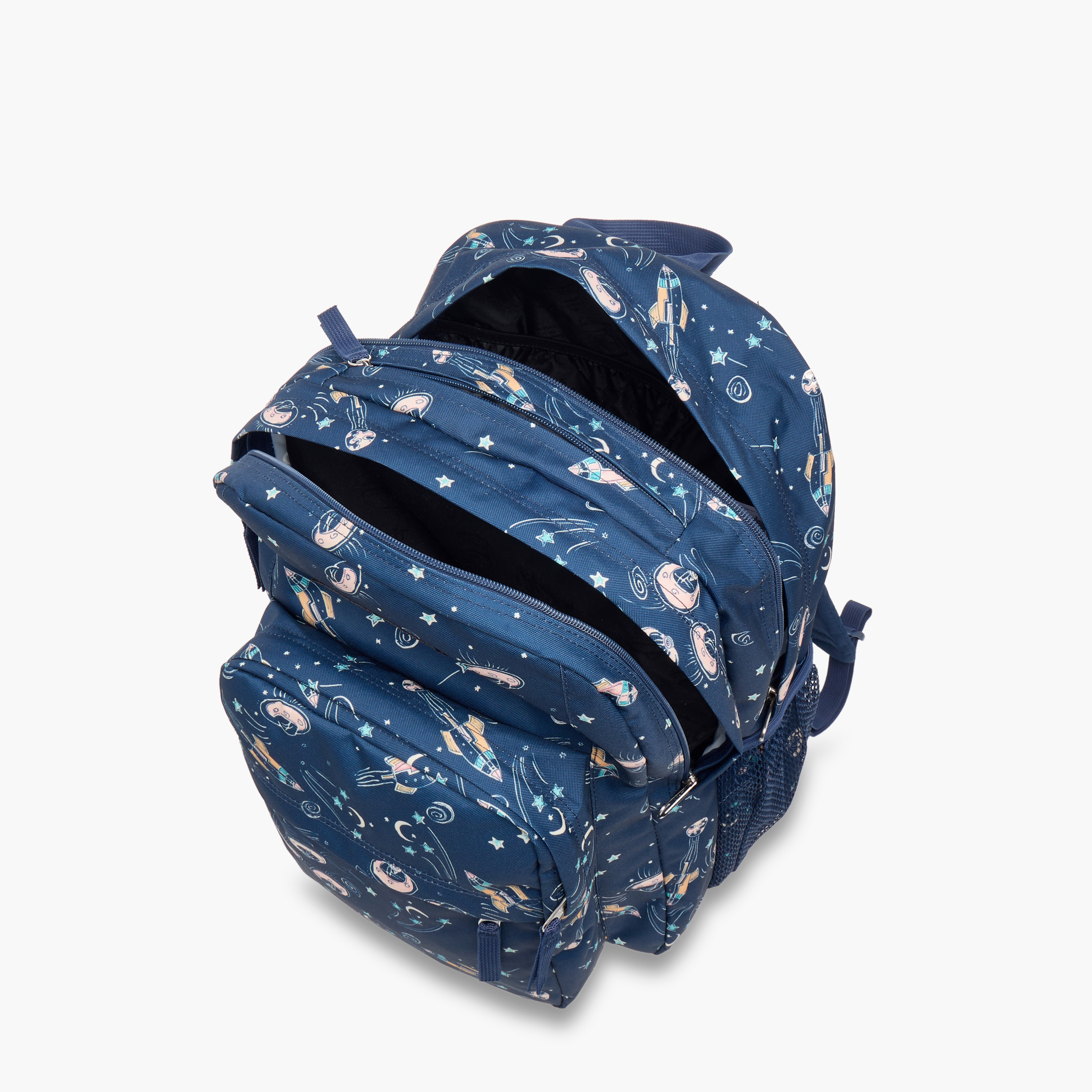 شنطة ظهر بحمالات كتف مبطنة وطبعات من جانسبورت - 19x33x33 سم-school-bagsandbackpacks-backpacks-image-7