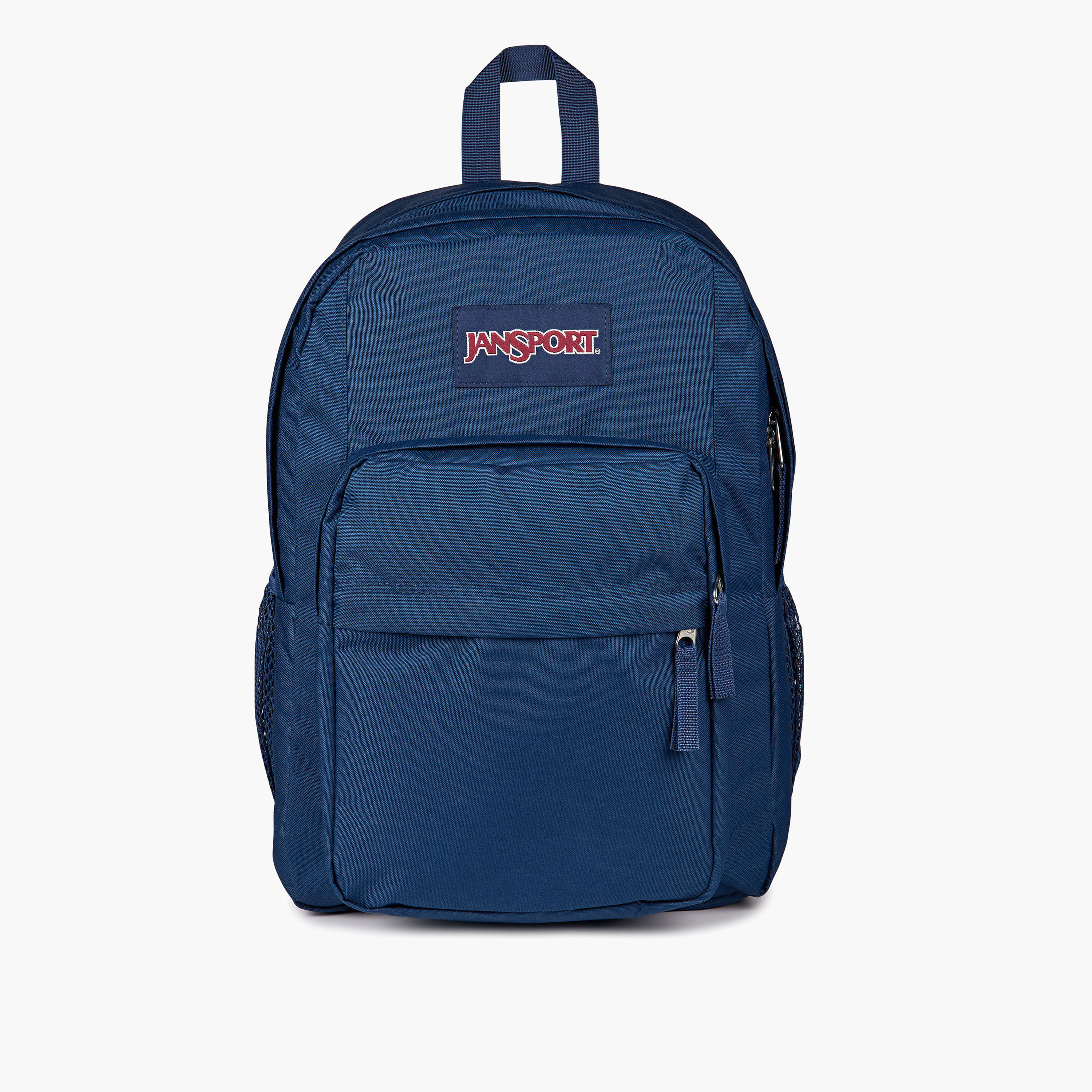 Jansport Solid Backpack with Adjustable Straps and Zip Closure - 19x33x5 cms-school-bagsandbackpacks-backpacks-image-1