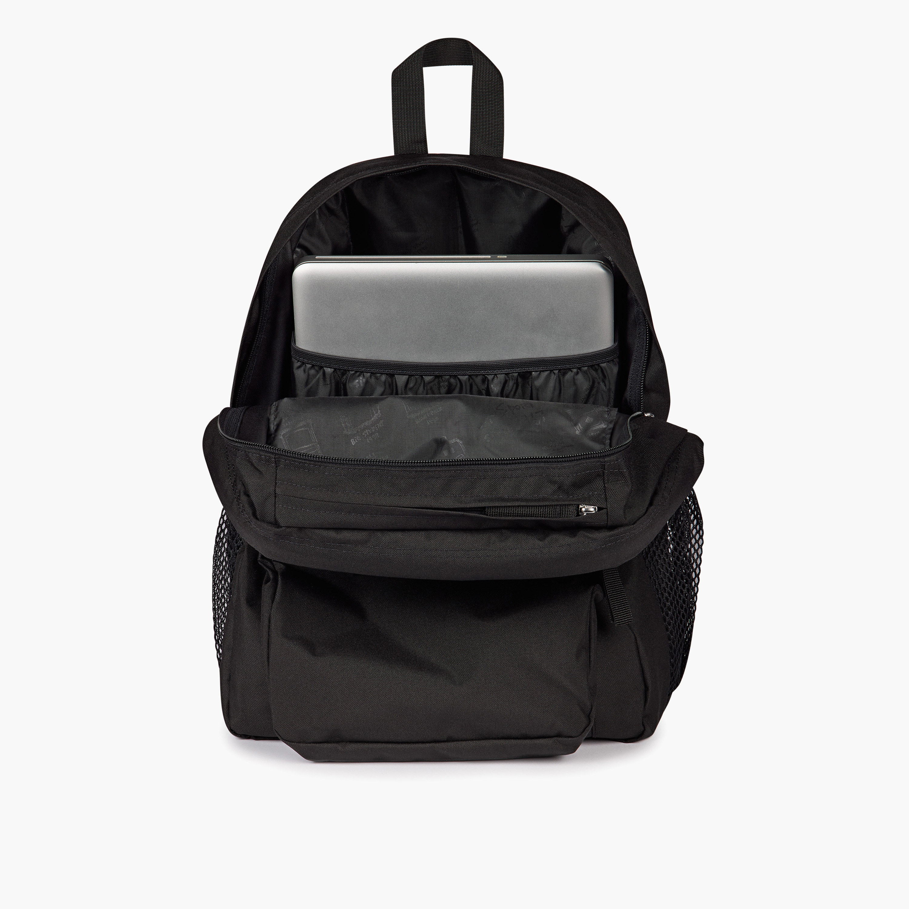 Jansport Solid Backpack with Adjustable Straps and Zip Closure - 19x33x5 cms-school-bagsandbackpacks-backpacks-image-5