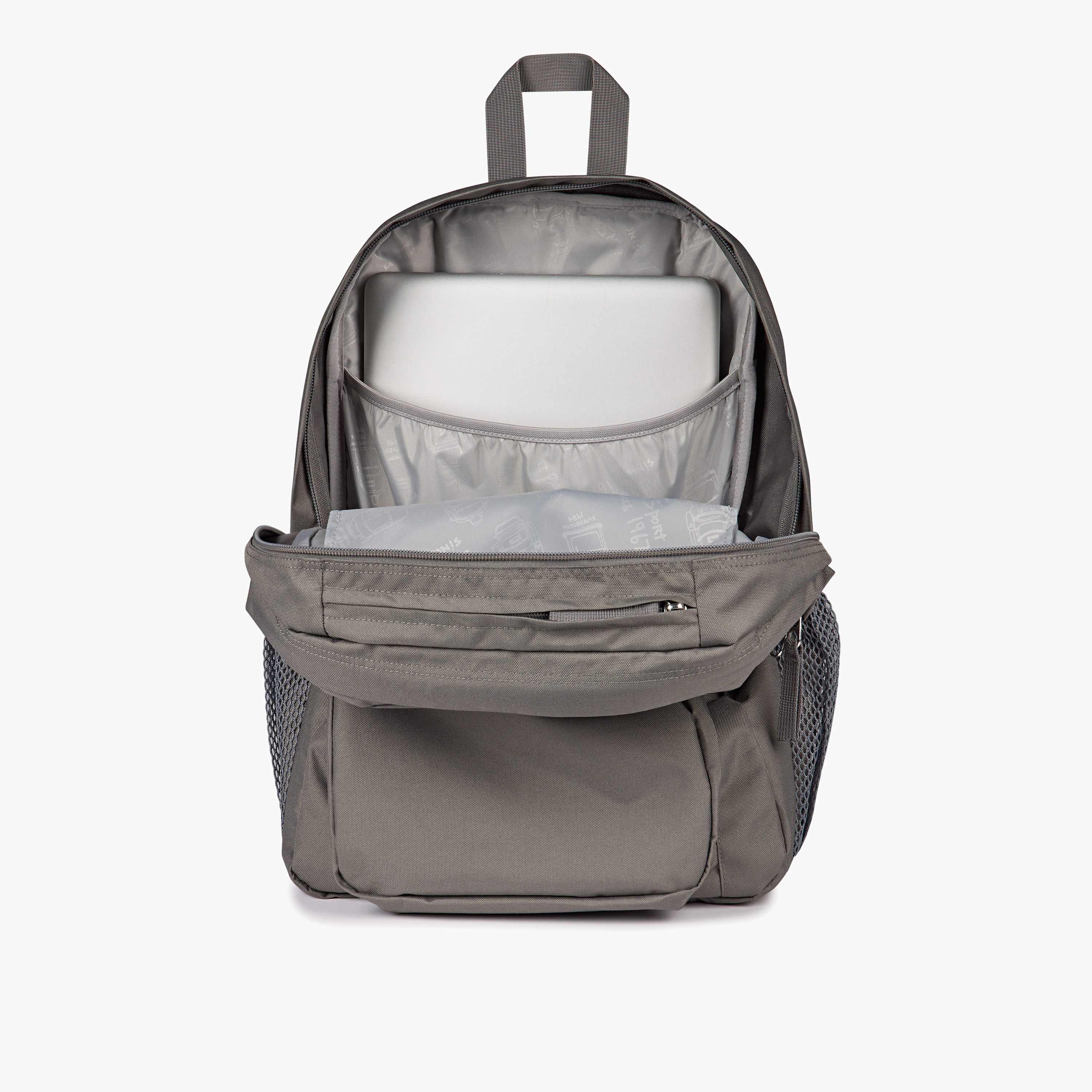 Jansport Solid Backpack with Adjustable Straps and Zip Closure - 19x33x42 cms-school-bagsandbackpacks-backpacks-image-5