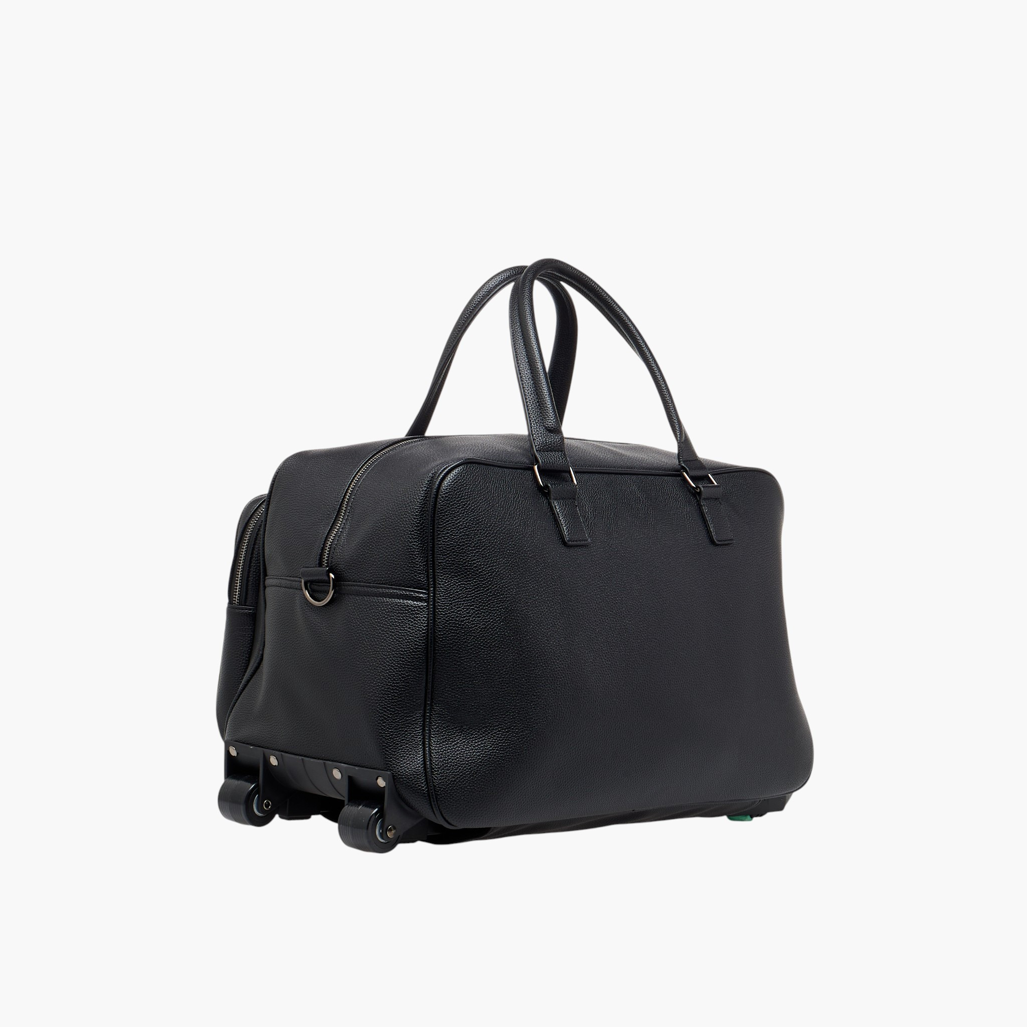WAVE Retractable Handle Duffle Bag with Zip Closure-travel-luggagesandbags-dufflebags-image-3