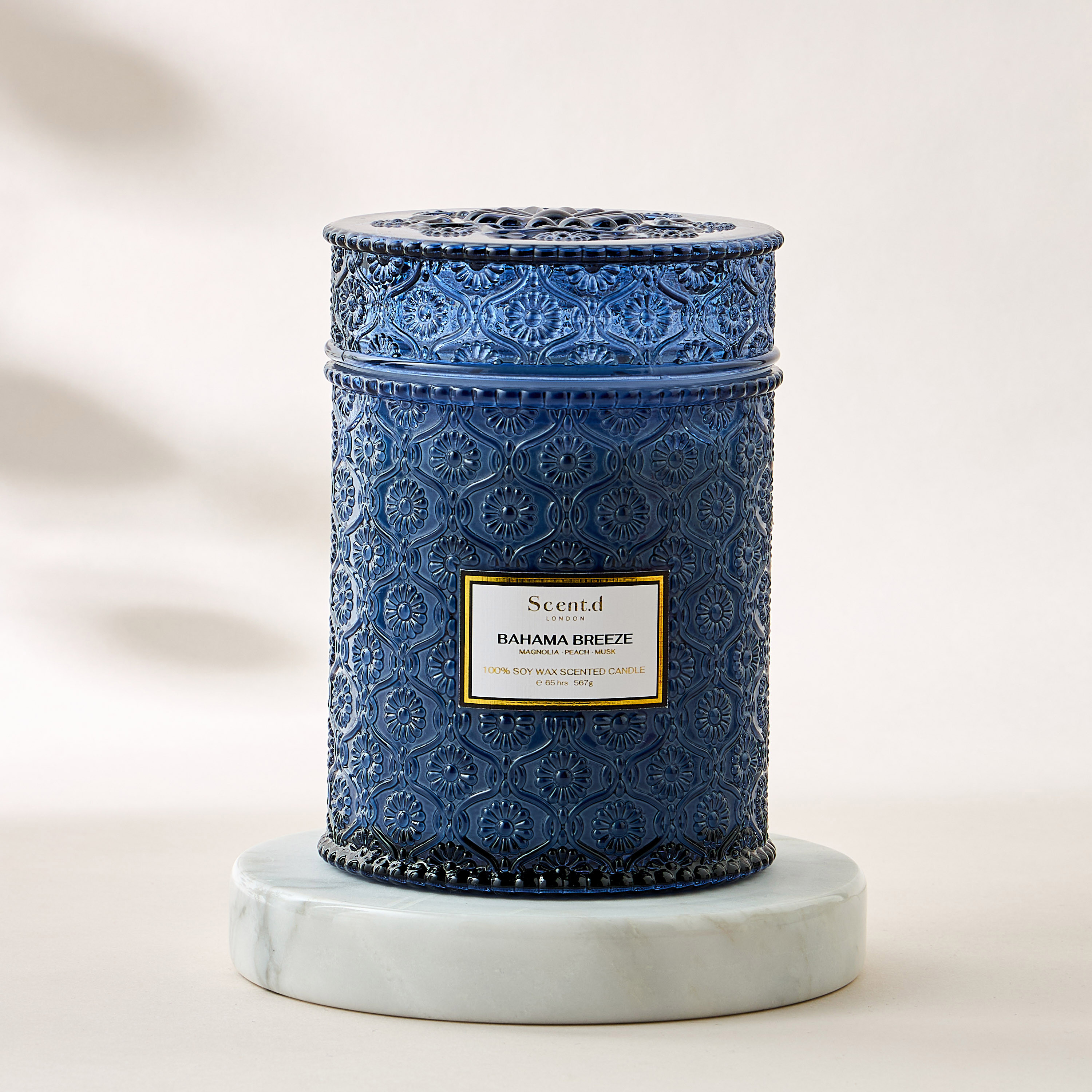 Scent.d London Fresh Cotton 2-Wick Jar Candle - 567 gms-household-homefragrance-candles-image-2
