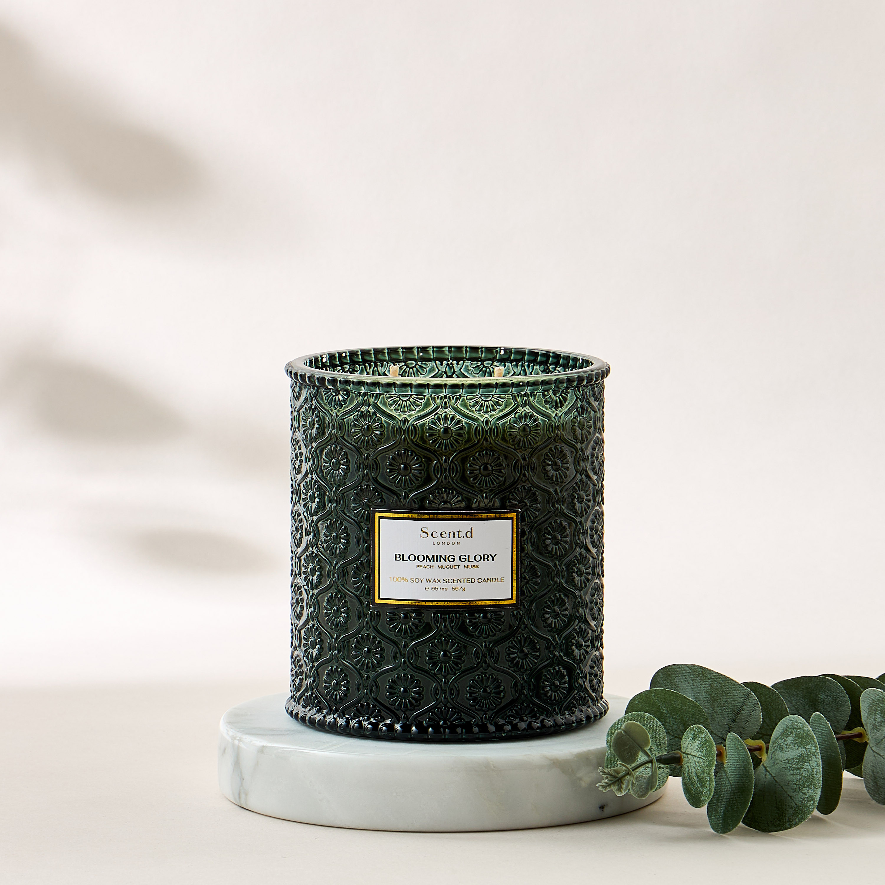 Scent.d London Fresh Cotton 2-Wick Jar Candle - 567 gms-household-homefragrance-candles-image-1