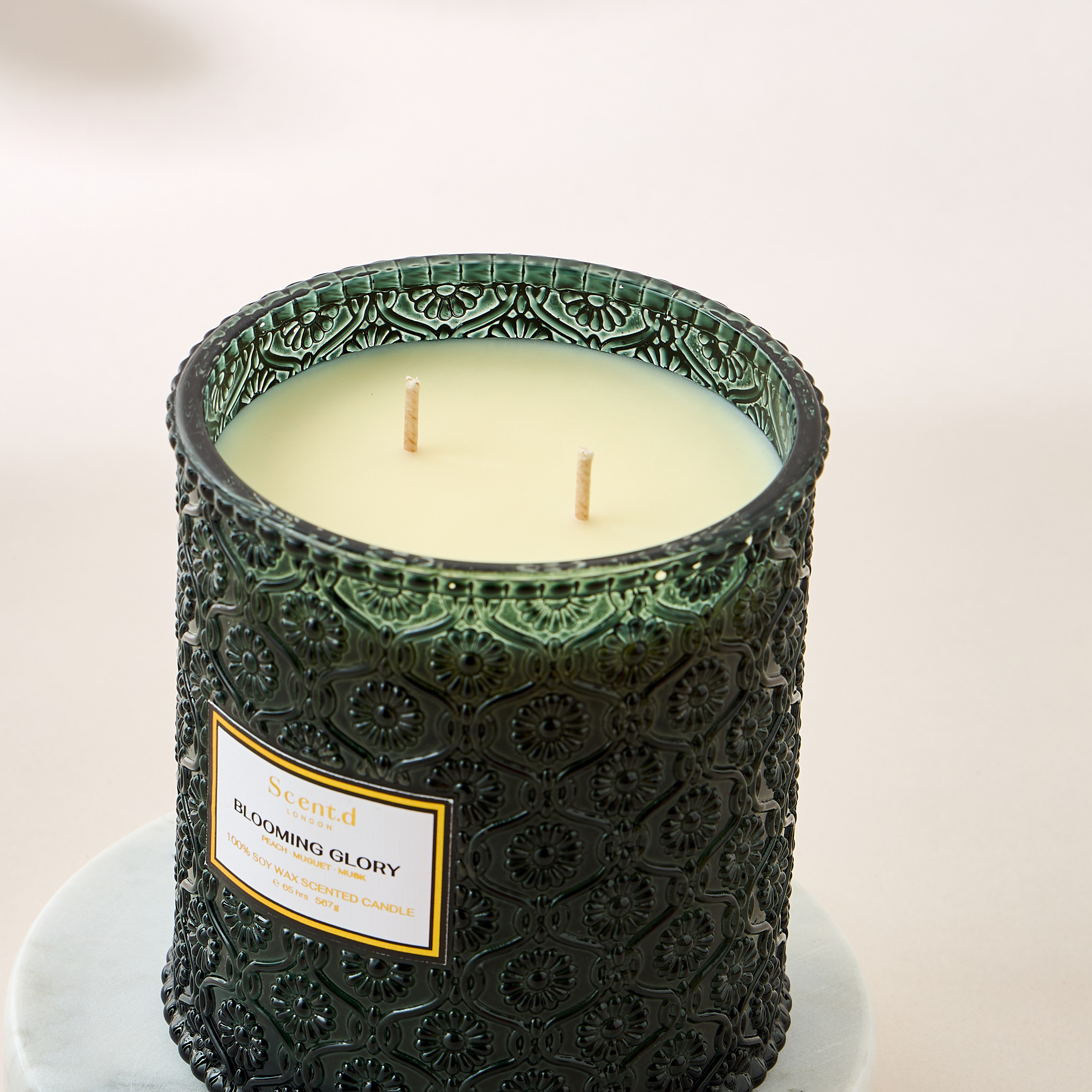 Scent.d London Fresh Cotton 2-Wick Jar Candle - 567 gms-household-homefragrance-candles-image-3