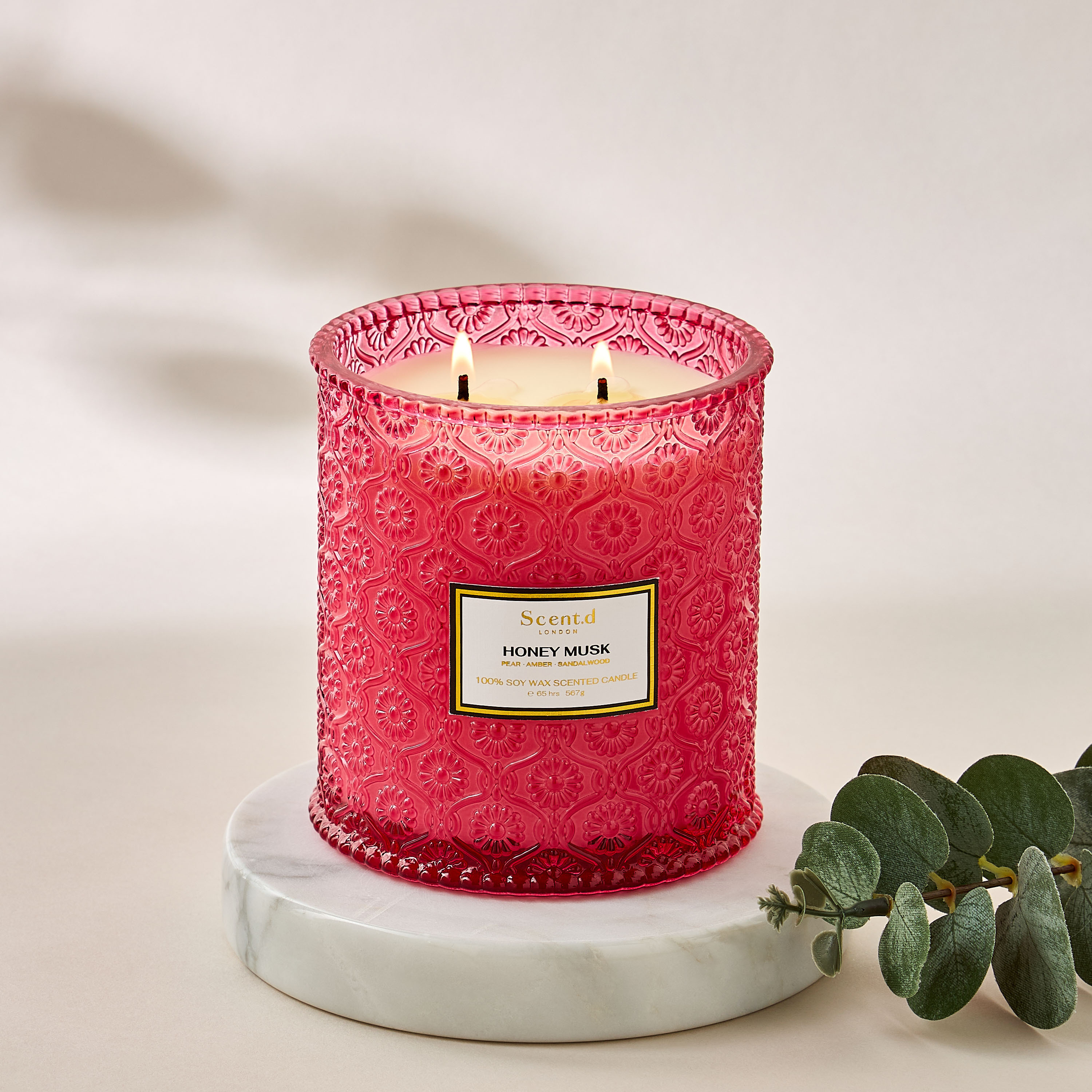 Scent.d London Fresh Cotton 2-Wick Jar Candle - 567 gms-household-homefragrance-candles-image-4
