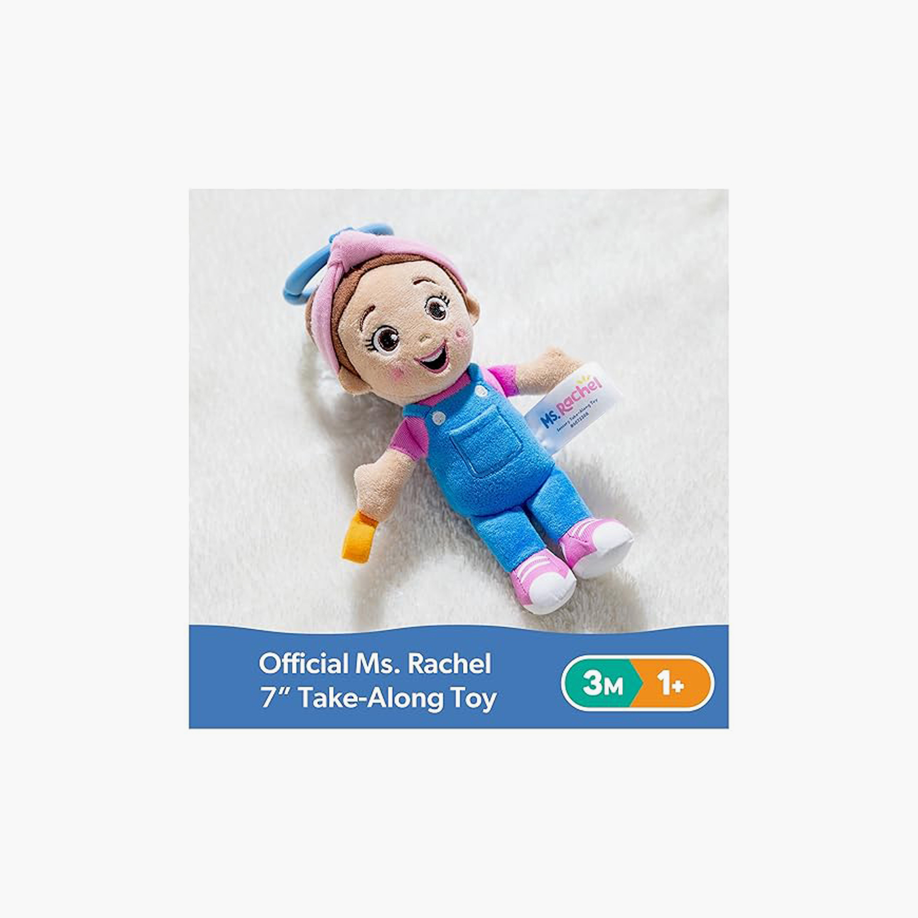 Spin Master Ms. Rachel Official Sensory Take-Along Toy with Rattle & Clip-toys-babyandtoddlertoys-rattlesandteethers-image-2