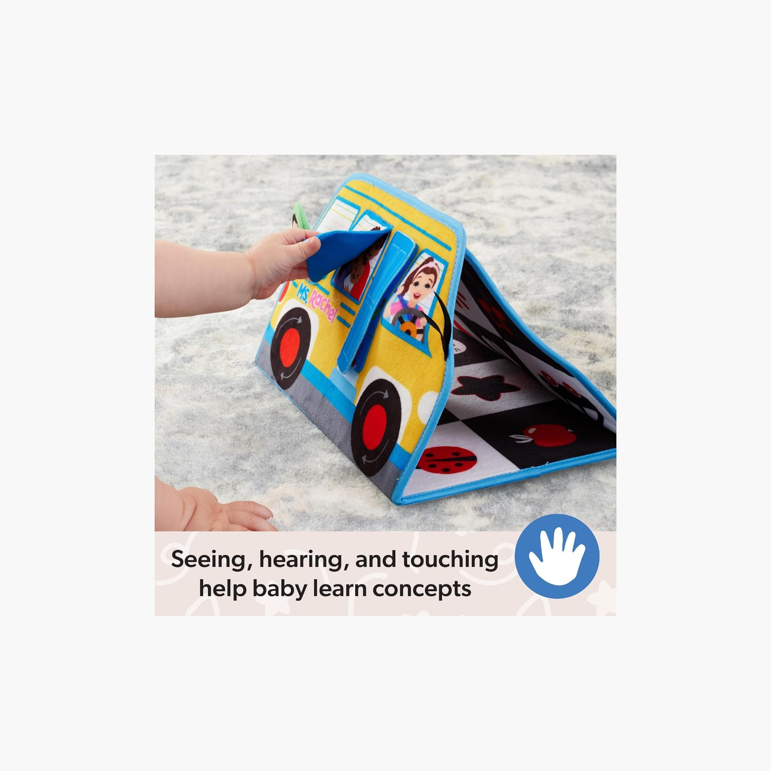 Spin Master Ms. Rachel Tummy Time Activity Bus-toys-babyandtoddlertoys-learningtoys-image-3