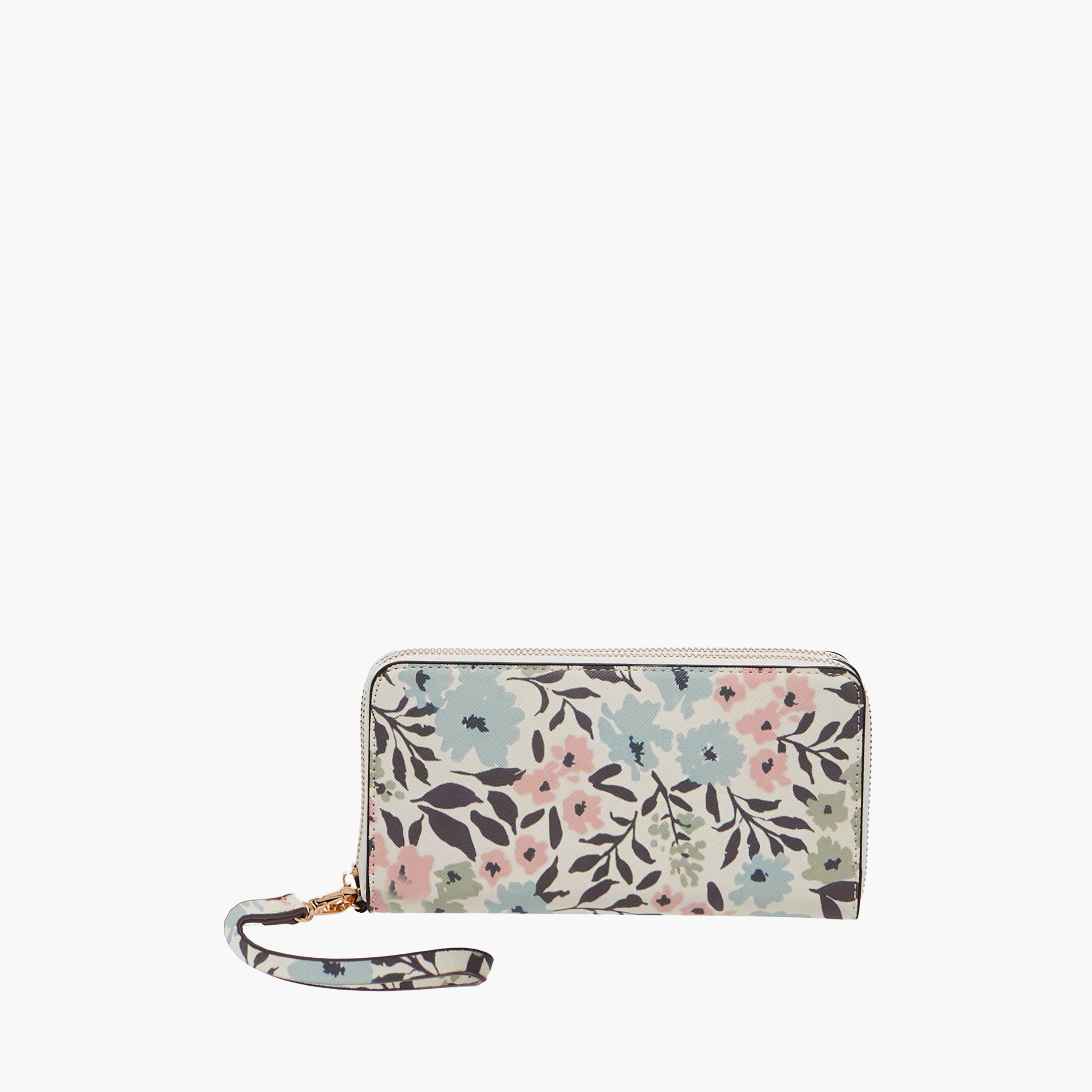 محفظة بسحاب إغلاق دائري وطبعات من ساشا-women-bagsandwallets-handbags-image-1