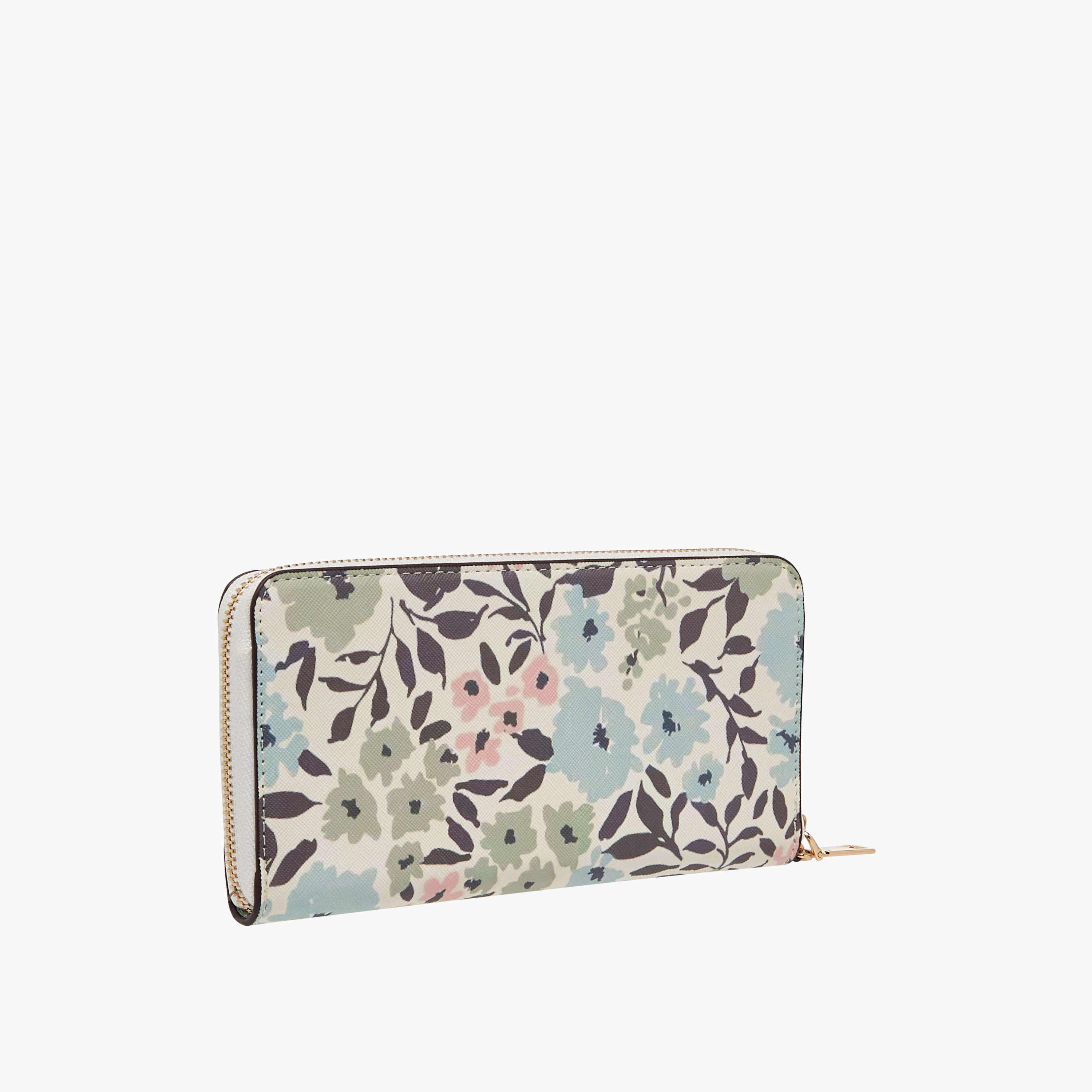 محفظة بسحاب إغلاق دائري وطبعات من ساشا-women-bagsandwallets-handbags-image-2