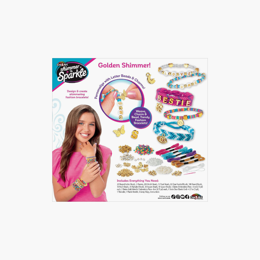 Shimmer 'n Sparkle Sparkling A-Z Fashion Bracelets Making Kit-school-artsandcrafts-image-5