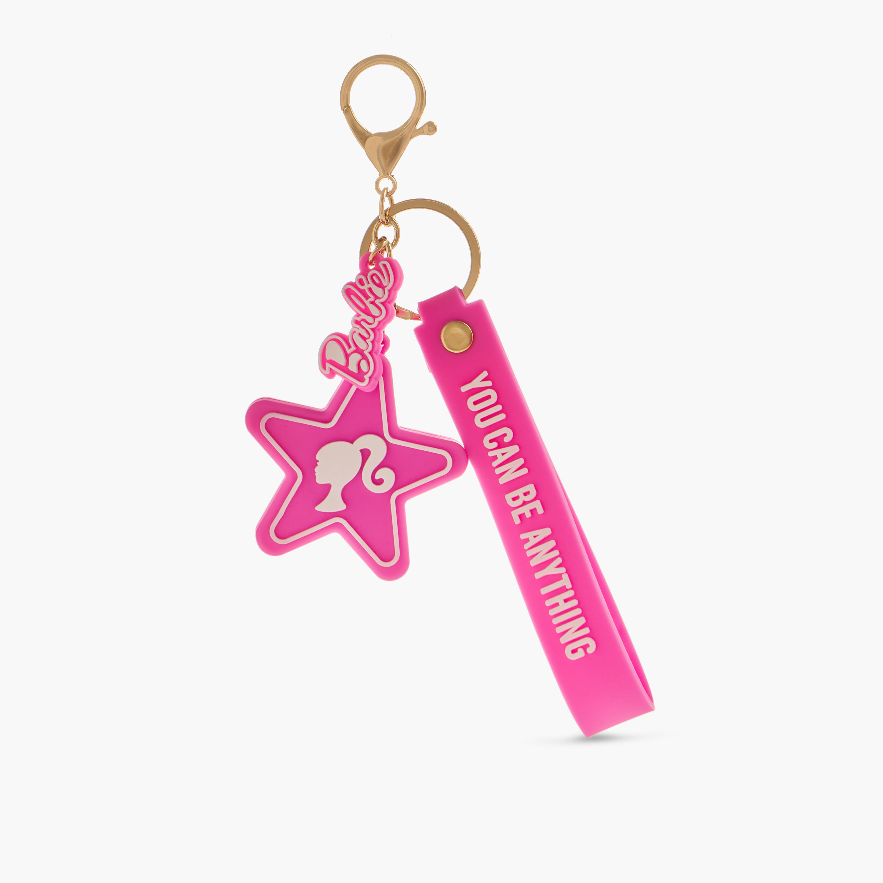 Barbie Rubber Ring Keychain-girls-accessories-keyringsandbagcharms-image-1