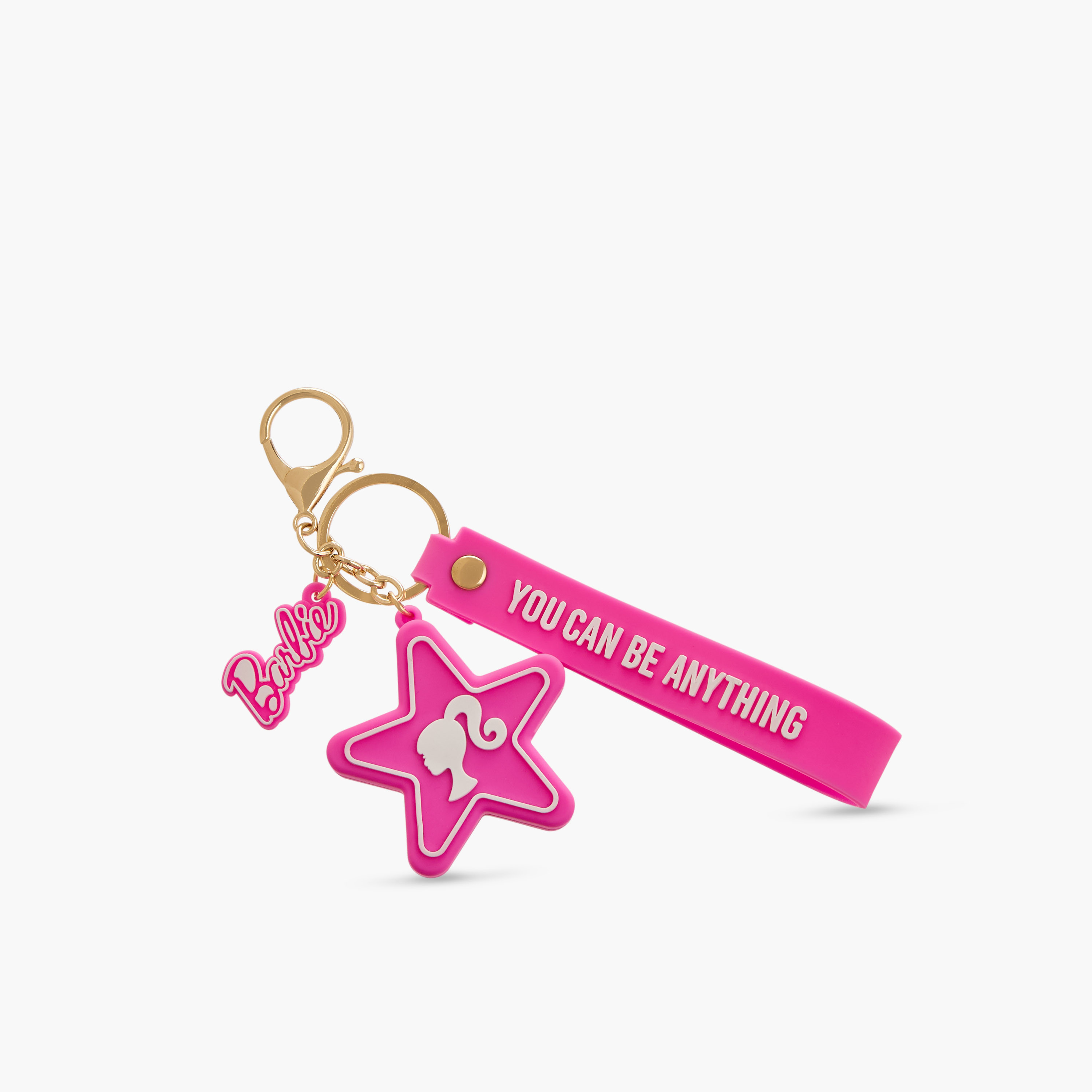 Barbie Rubber Ring Keychain-girls-accessories-keyringsandbagcharms-image-2