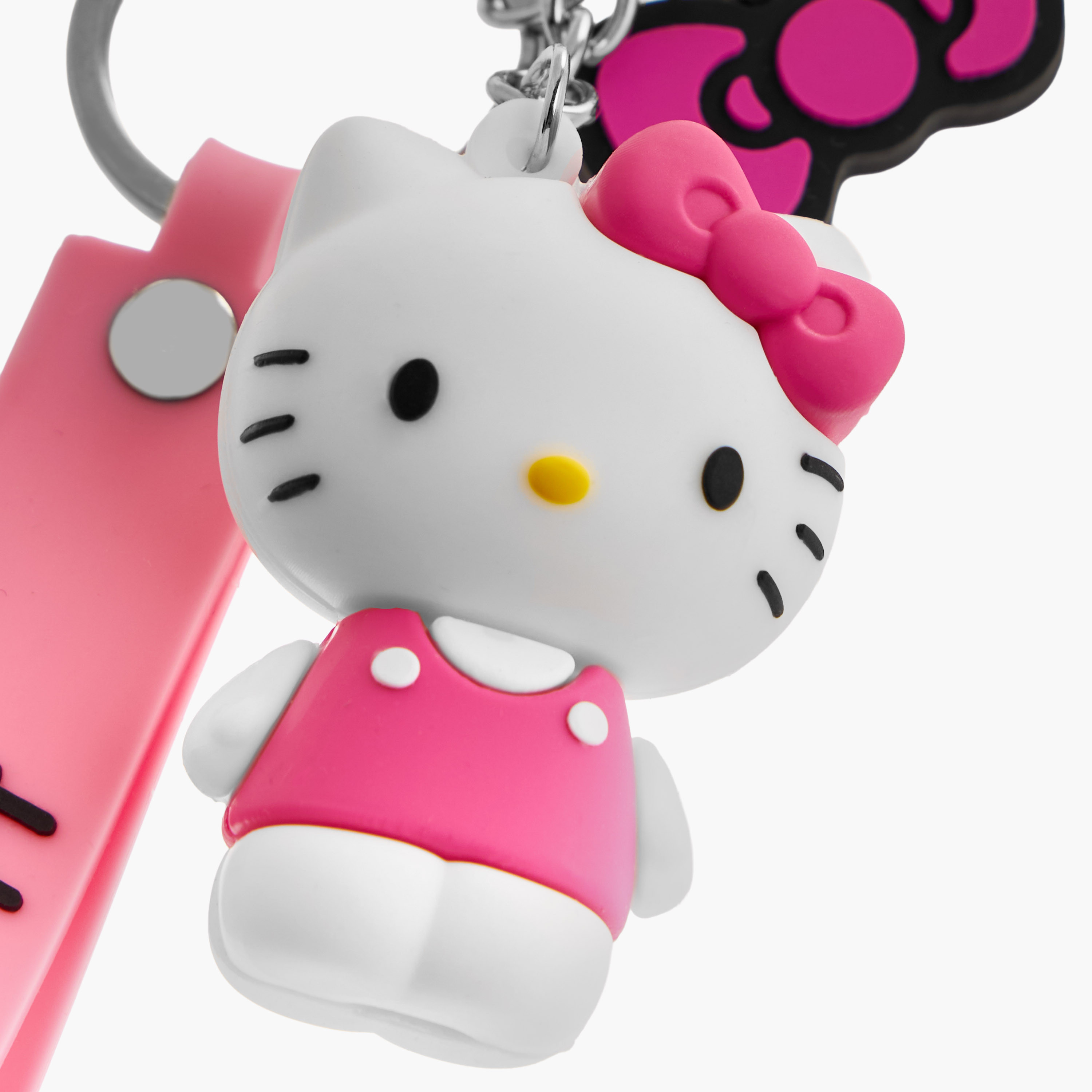Hello Kitty Rubber Ring Keychain-girls-accessories-keyringsandbagcharms-image-4