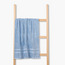 Luxury Egyptian Towel with Waffle border - Celestial Blue-baby-bathandcare-towels-image-1