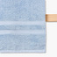 Luxury Egyptian Towel with Waffle border - Celestial Blue-baby-bathandcare-towels-image-4