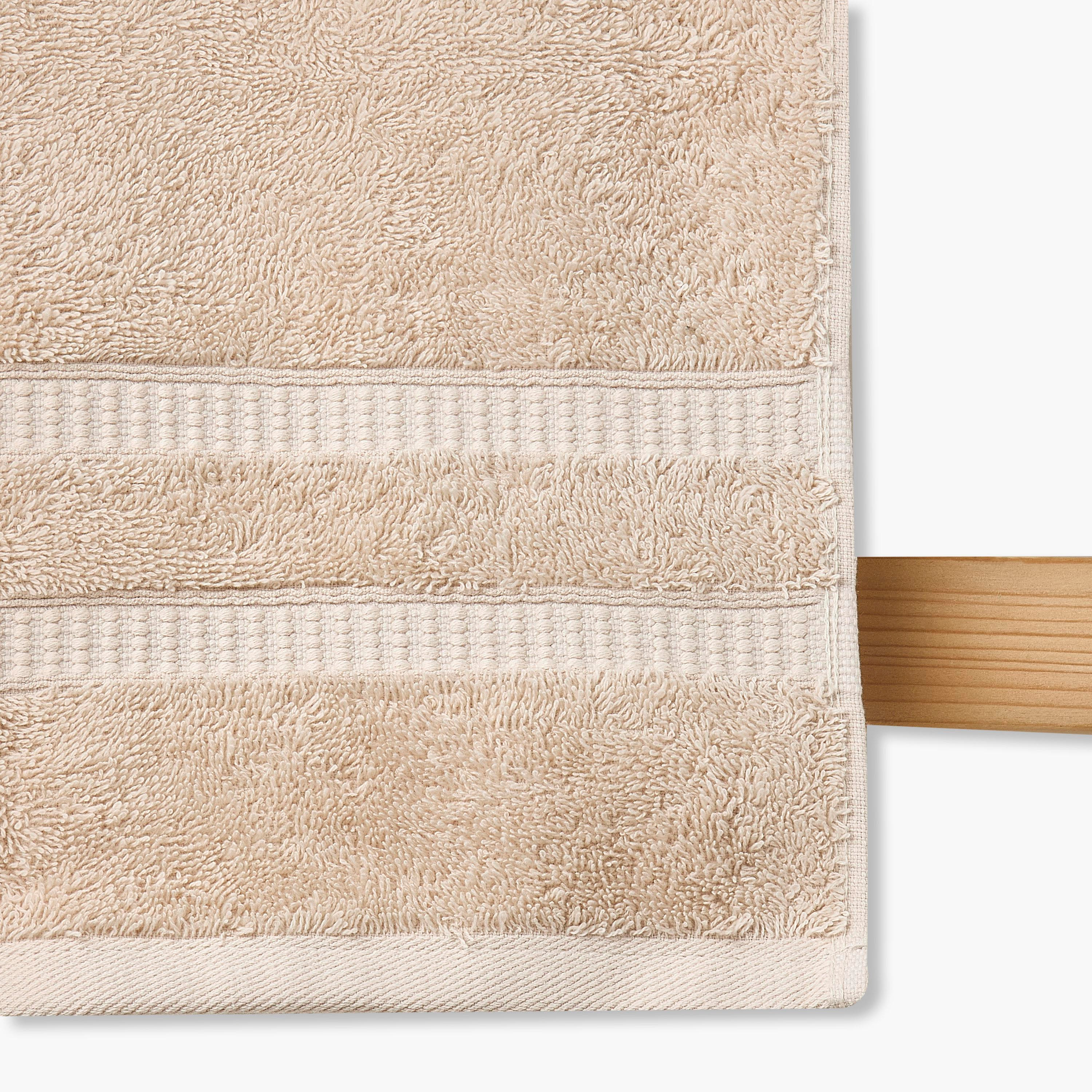 منشفة مصرية فاخرة متوسطة بحافة وافل-baby-bathandcare-towels-image-4